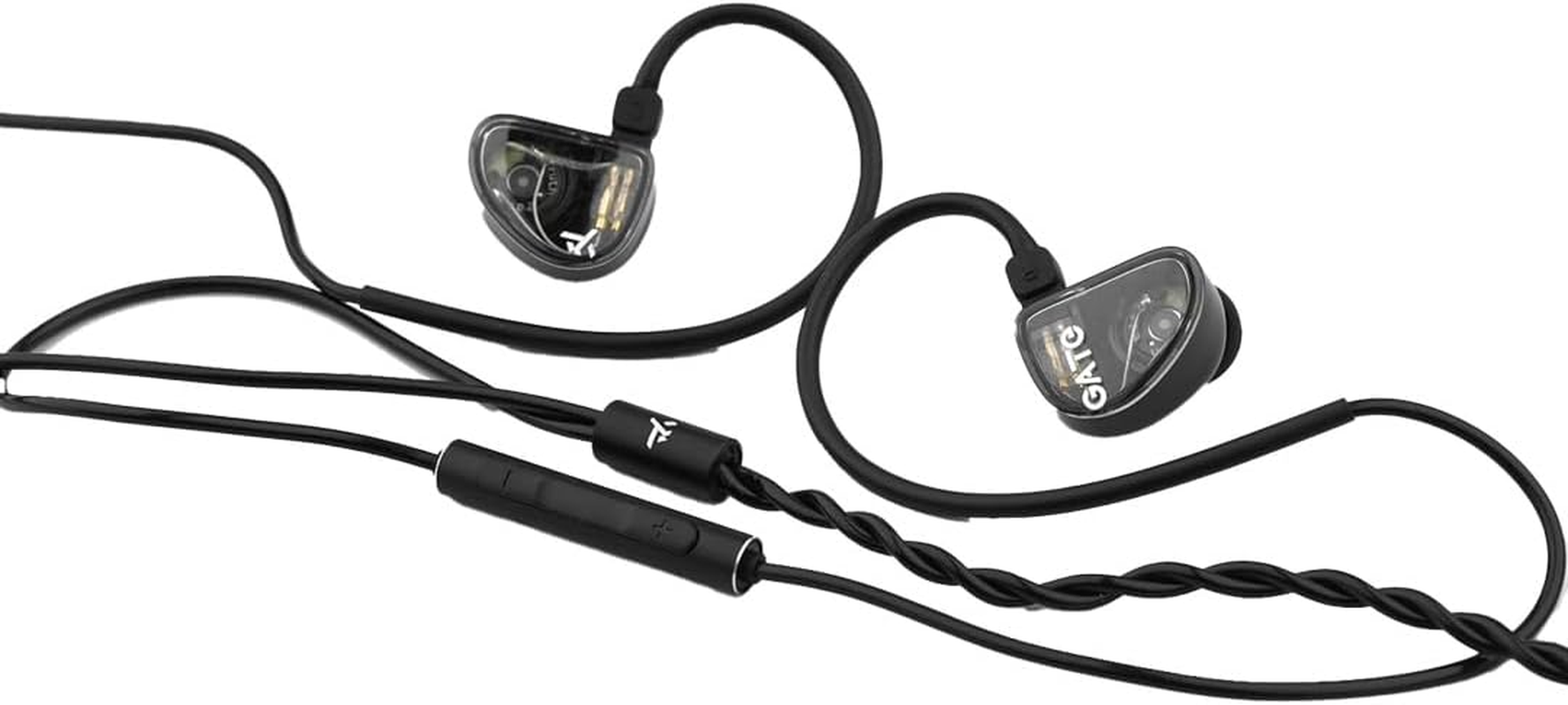 TRUTHEAR Gate In-Ear Monitor W/Mic | Black | in Ear/In-Ear Wired Monitor Headphones for Stage, Studio or Audiophile (Microphone Version) image number 6
