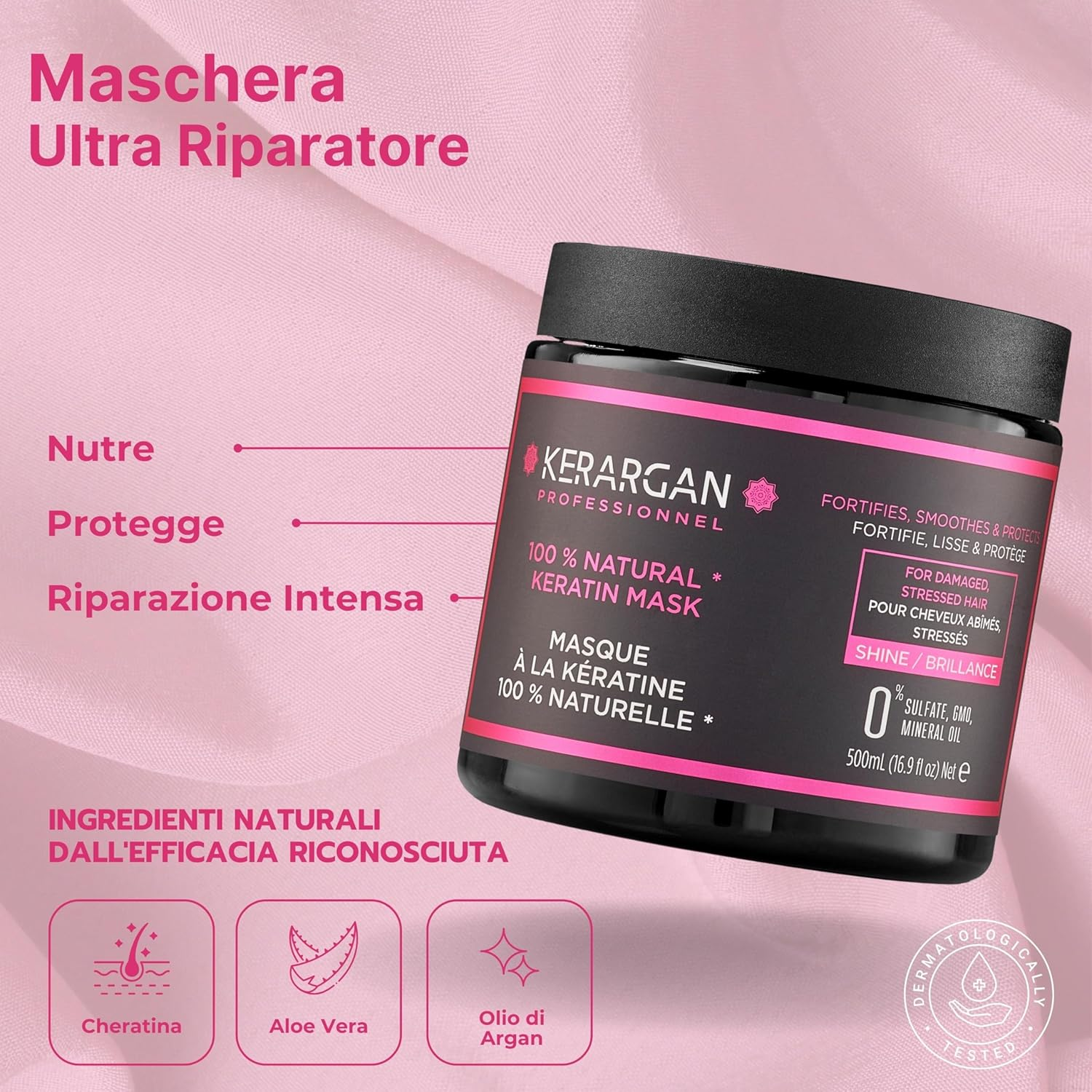 Shampoing & Masque Kerargan (Keratin) image number 2