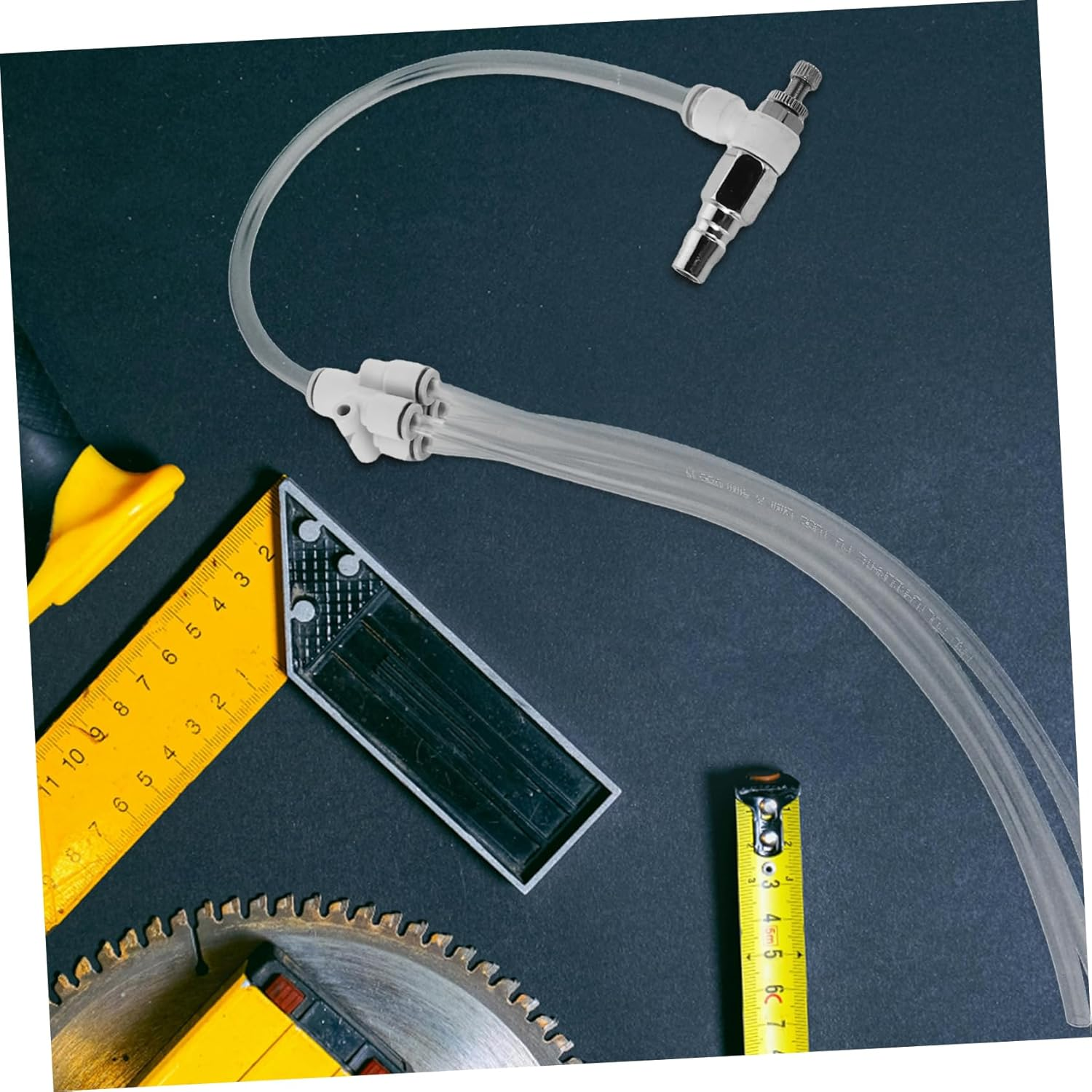 Cabilock 1Set Mini Pneumatic Engine Carbon Deposit Cleaner Tool Efficient Automotive Maintenance Sprayer for Engine Components Compact Bubbling Technology image number 4