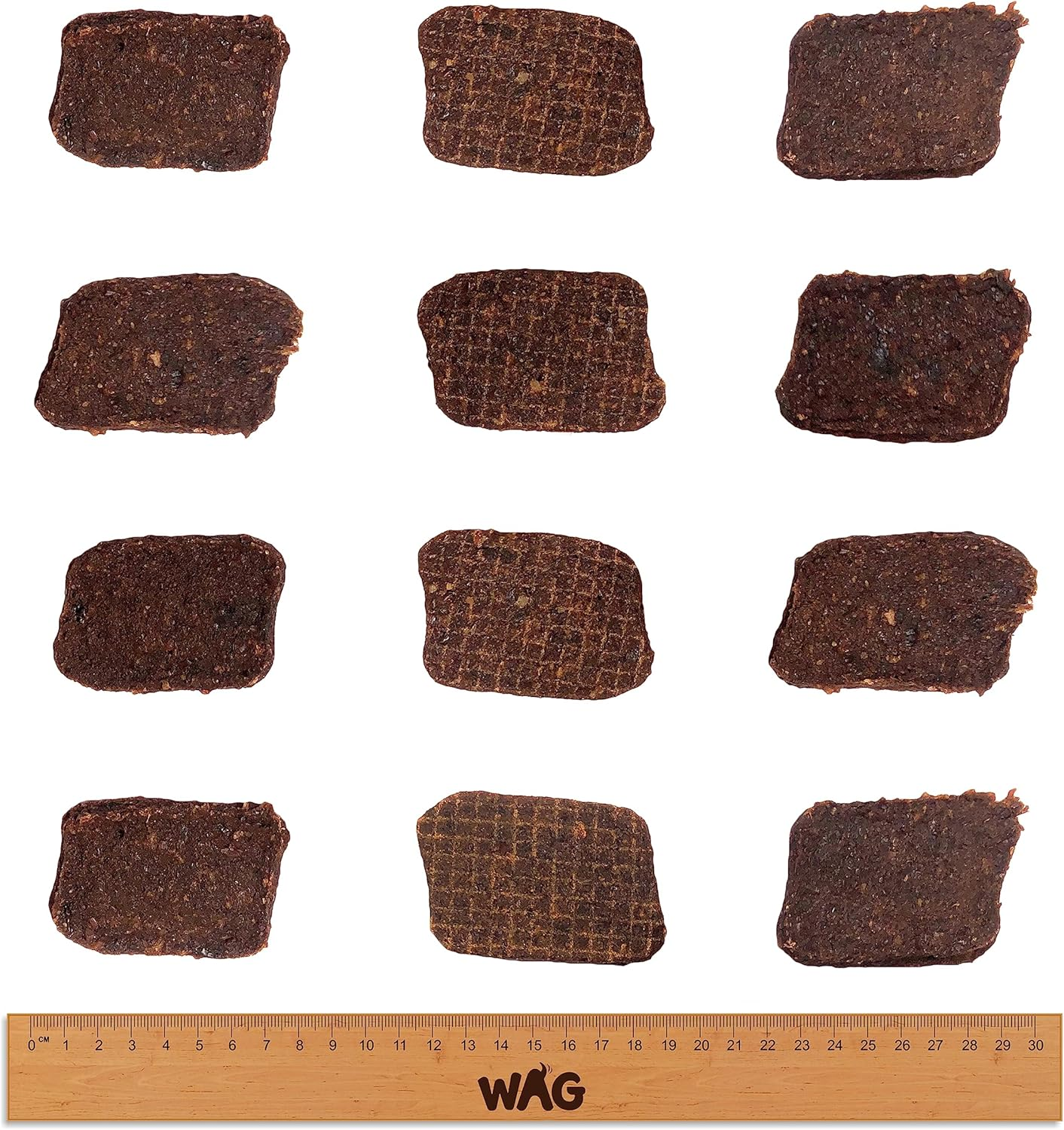 Wag Kangaroo Flavour Jerky, Skin & Coat Support, All Natural Dog Treats, 10 Pieces image number 1