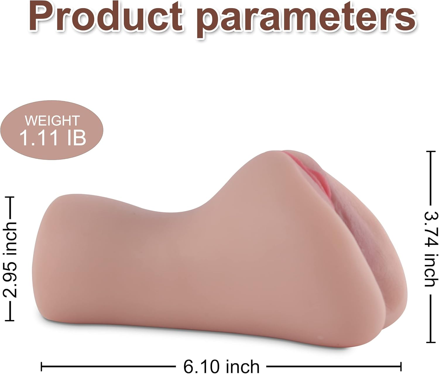 Pocket Toy Male Master Training Cup Lifelike Toy for Men Delay Ring, 3D Realistic Cup image number 2