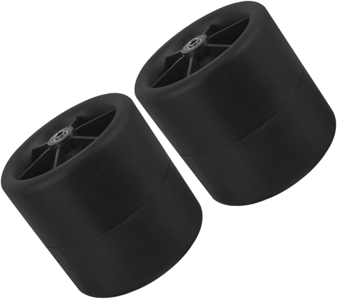 BESPORTBLE 2Pcs Rubber Material Rolling Stool Wheel for Garden Seat Wheel for Gardening image number 6
