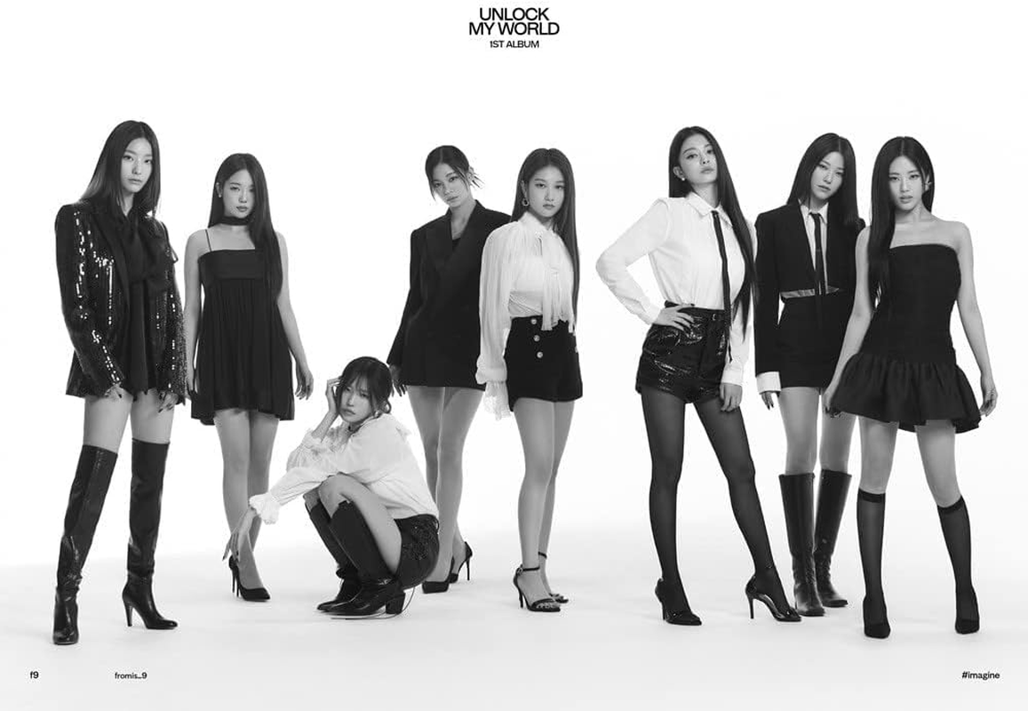 Fromis_9 Unlock My World 1St Album Weverse Album Version Card Holder+2P Photocard+1P QR Card+1Ea User Guide+Tracking Sealed image number 6