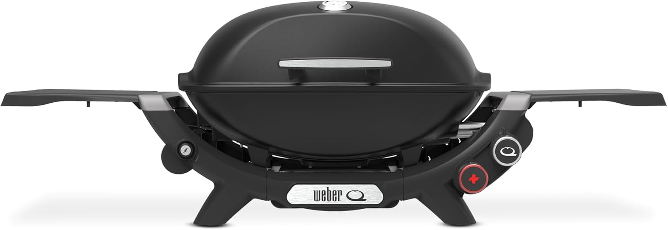 Weber Q+ Premium Gas BBQ (Q2800N+ - Latest 3Rd Generation) - LPG Midnight Black