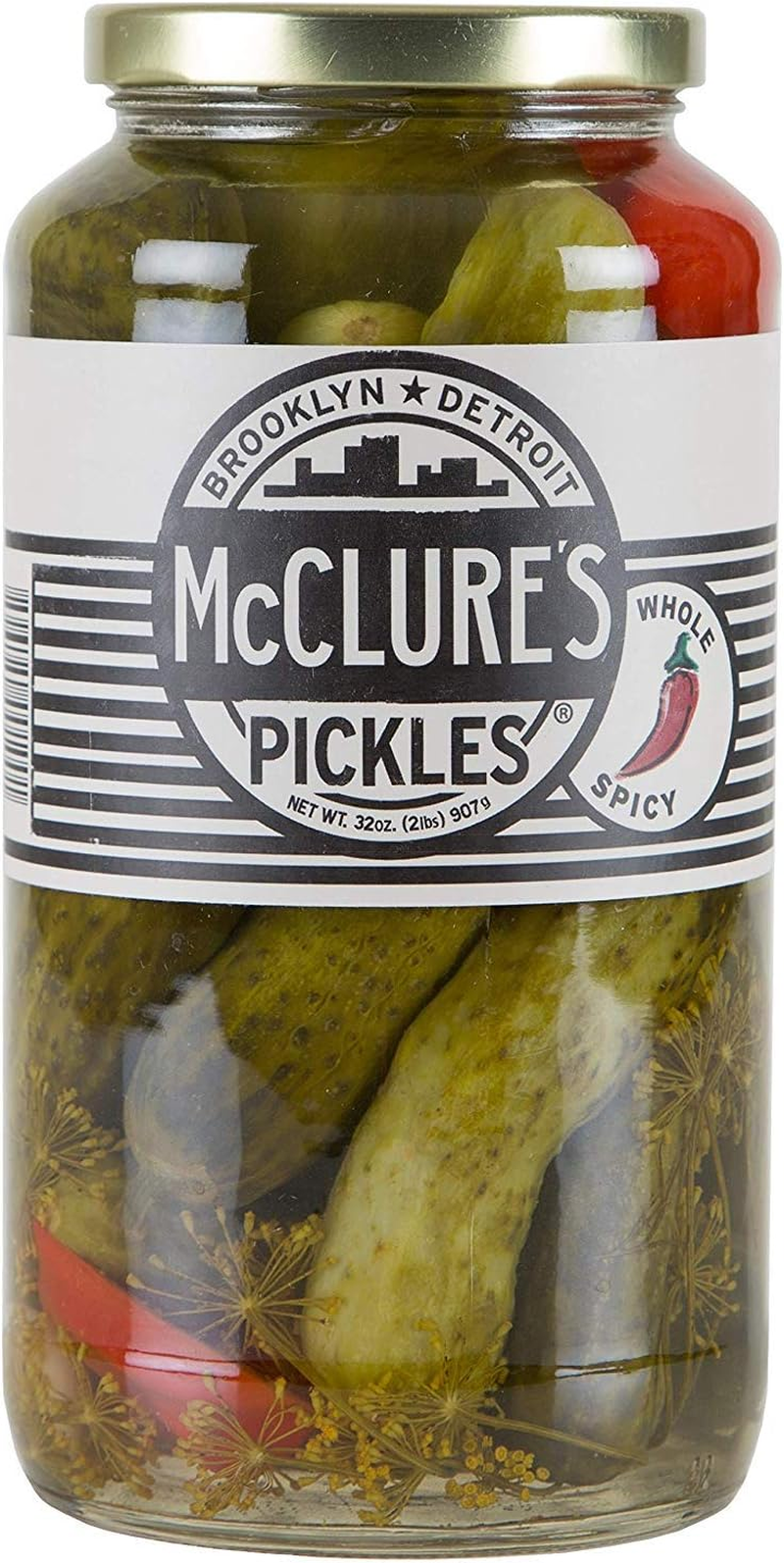 Mcclure'S Whole Spicy Pickles, 907 G image number 4