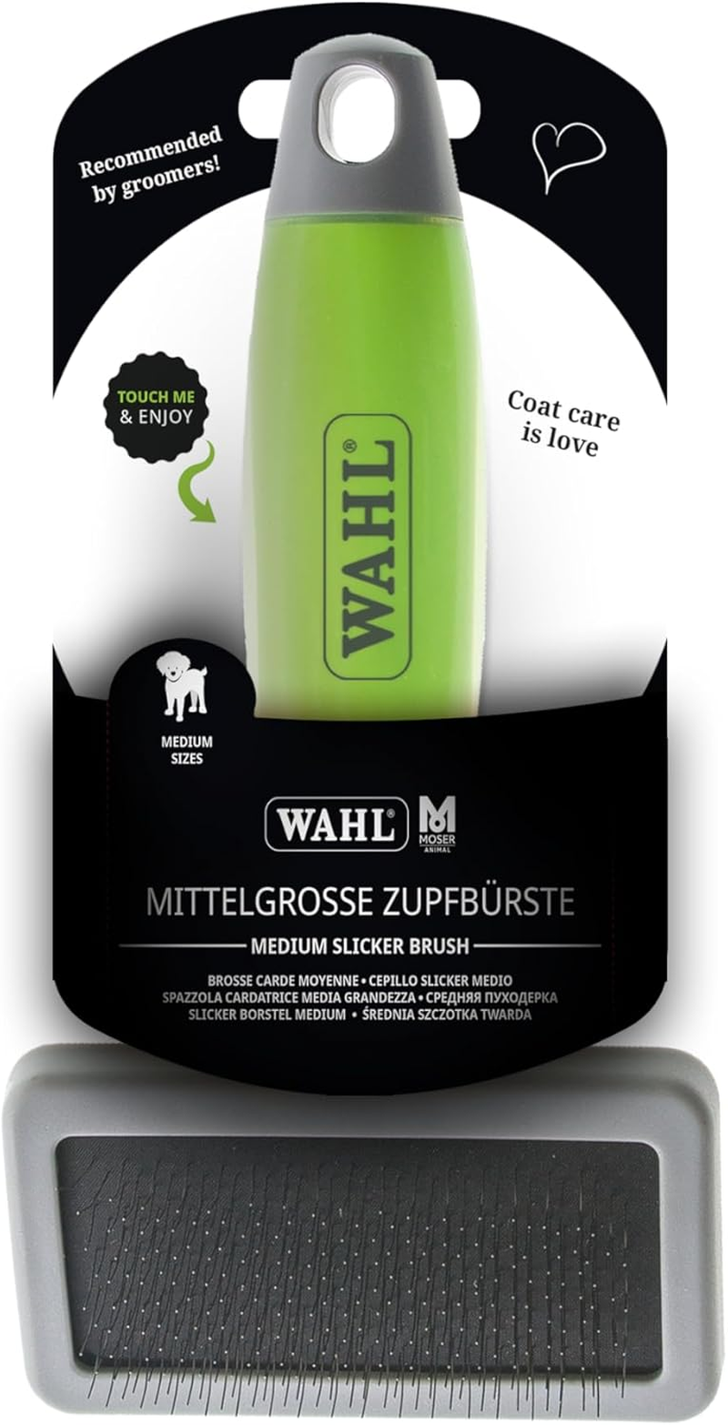 Moser Slicker Brush, Size M - for Medium Dogs