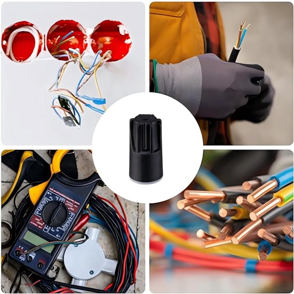 Waterproof Twists Connector, 35Pcs Waterproof Wire Nut Connectors, Outdoor Electrical Wire Connectors Twist Nuts Caps Wire Caps image number 4