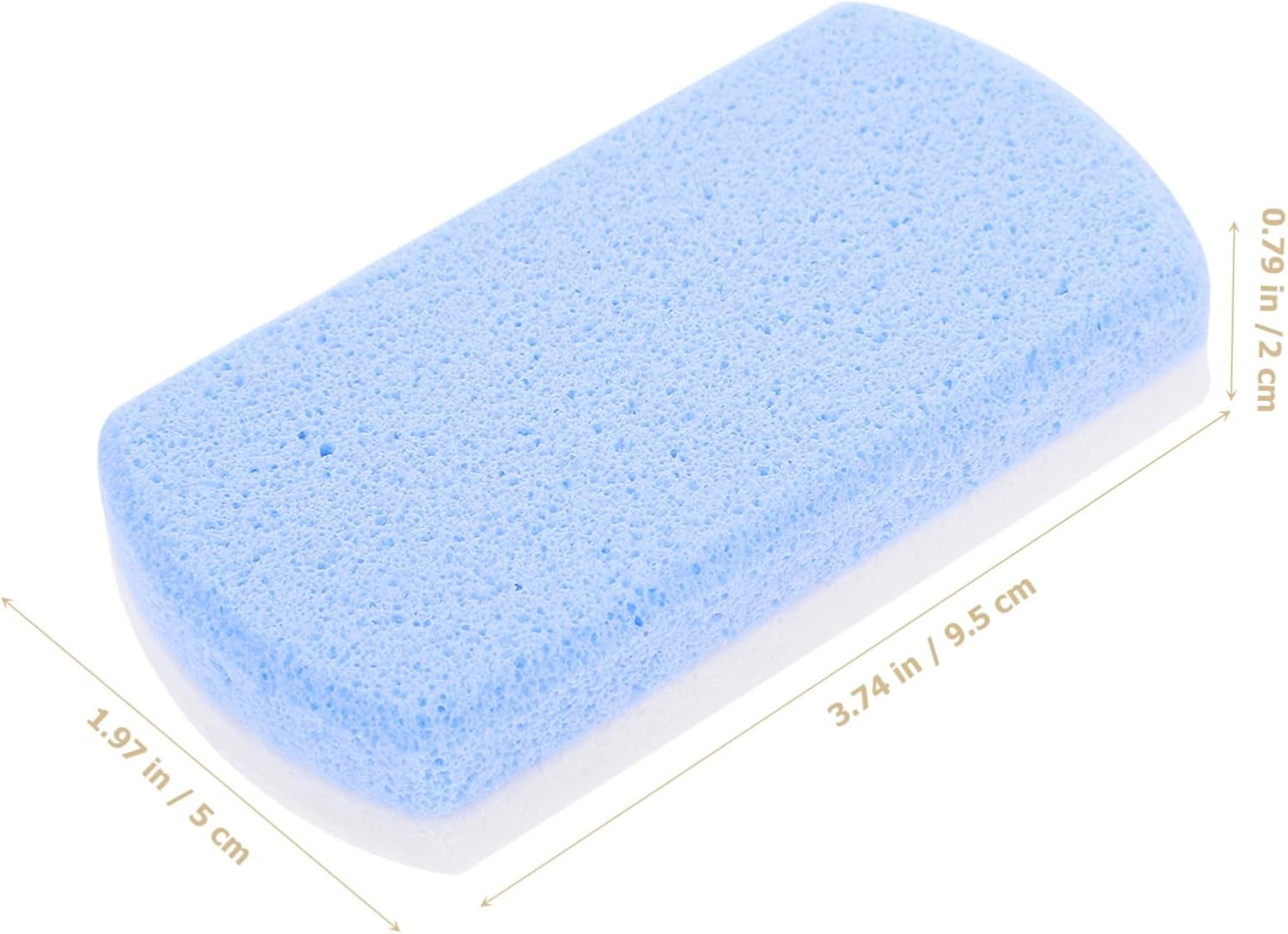 IWOWHERO 4Pcs Foot File Hard Skin Remover Stone Foot Scrubber Pedicure Tool for Family Travel Use image number 4