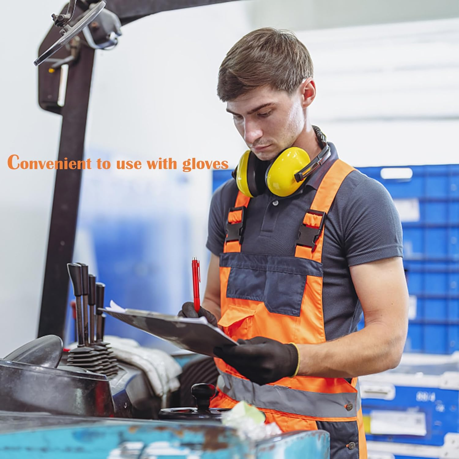 Big Fat Pens - Enhanced Writing Stability for Arthritis and Elderly Easy Thick Grip 3Pcs Red image number 3