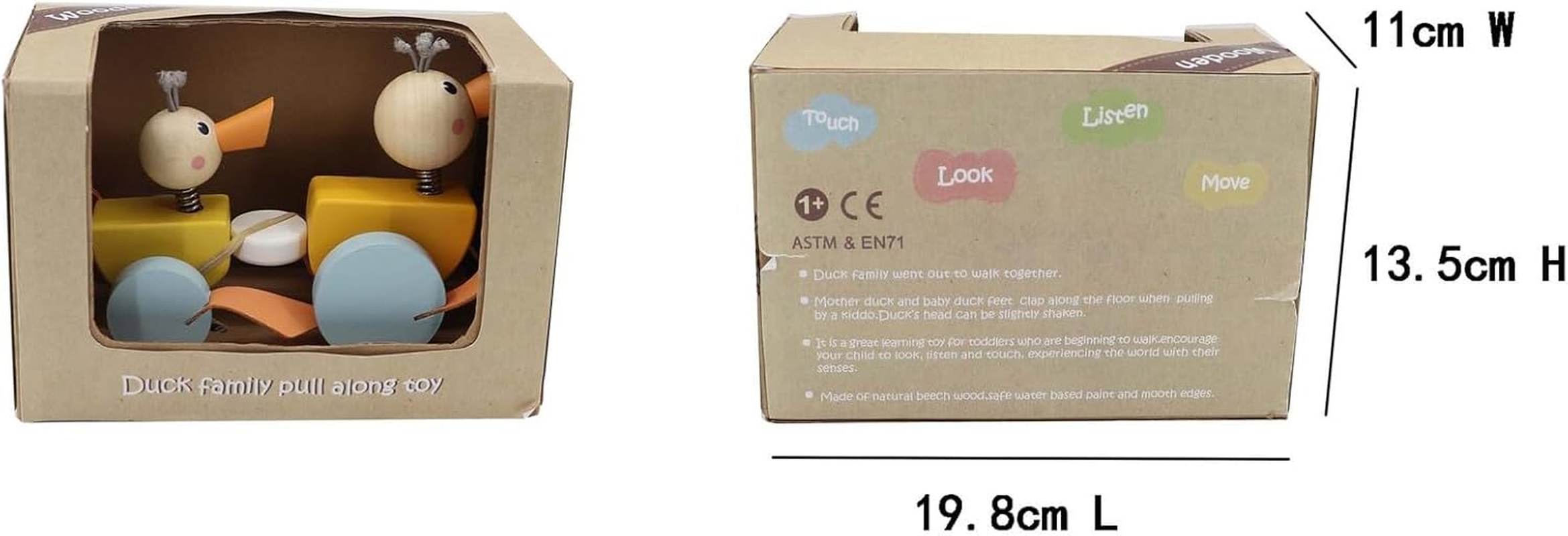 Kaper Kidz Pull along Ducks image number 2