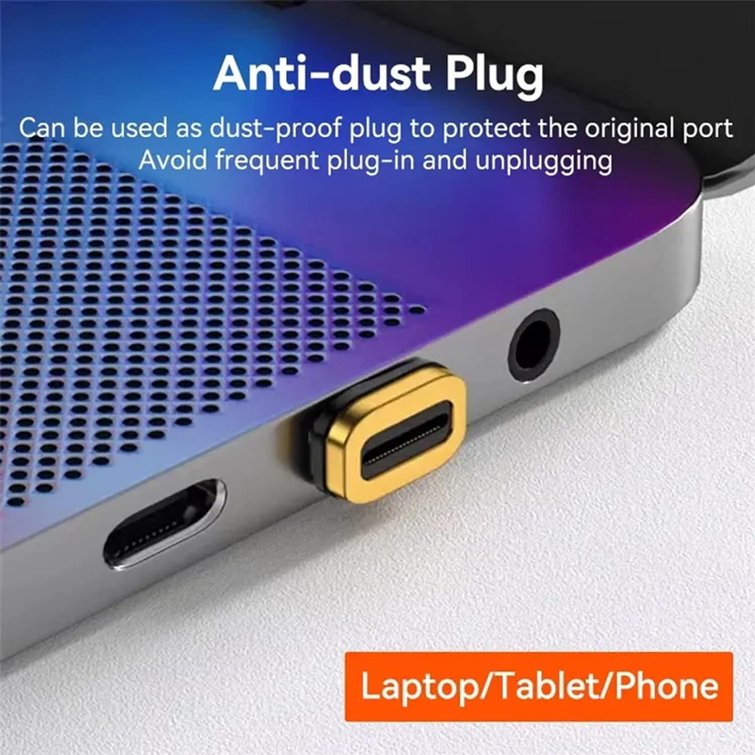 140W Magnetic USB C Adapter, USB C Male to USB C Female 40Gbps Connector for Steam Deck, Switch, Macbook Pro/Air, Laptop, Tablet, Mobile Phone and More Type C Devices image number 2