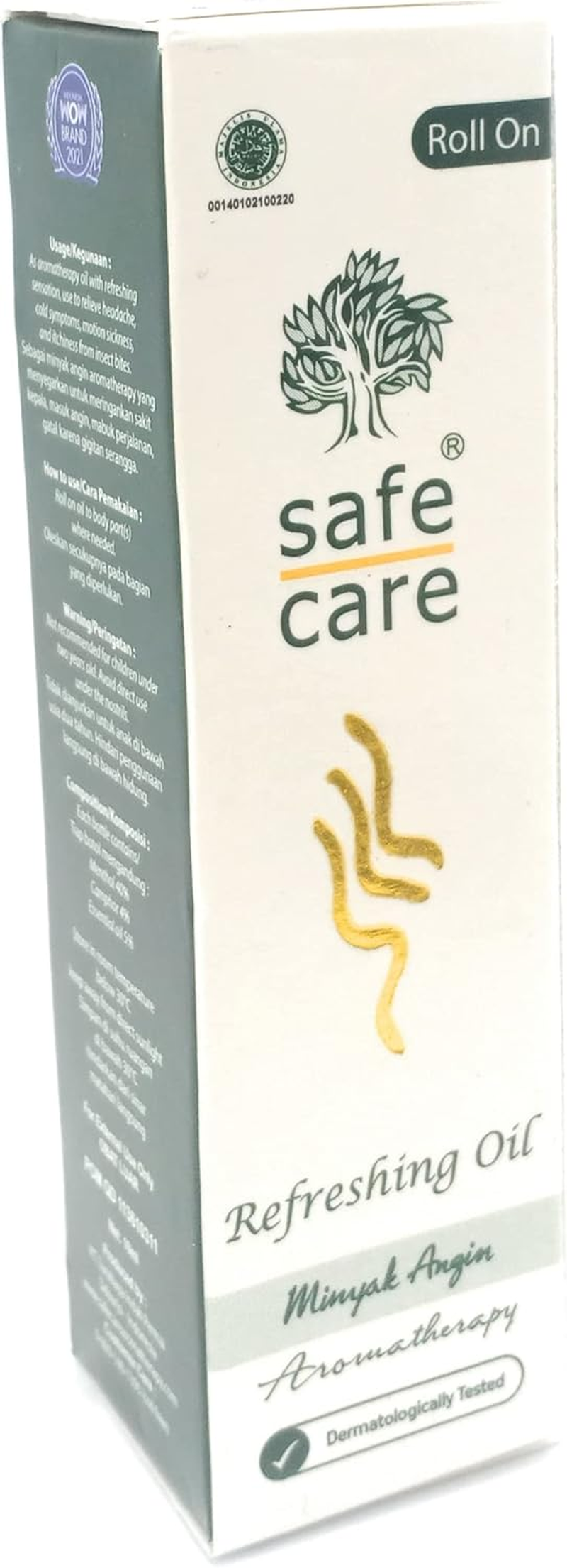 Safe Care Roll on Refreshing Oil Aromatherapy, 10 Ml (Pack of 24) image number 5