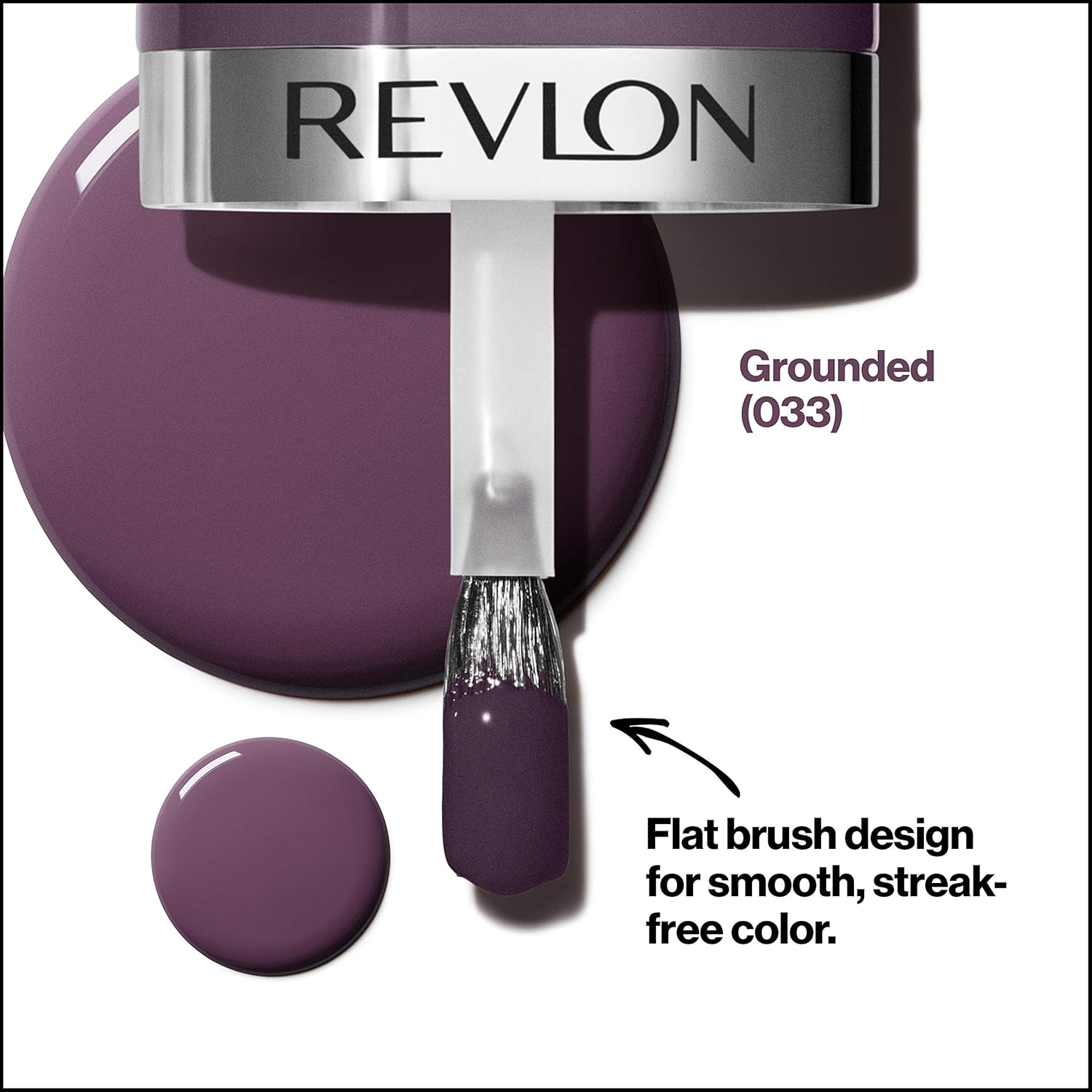 Revlon Ultra Hd Snap! Nail Enamel, Grounded image number 2