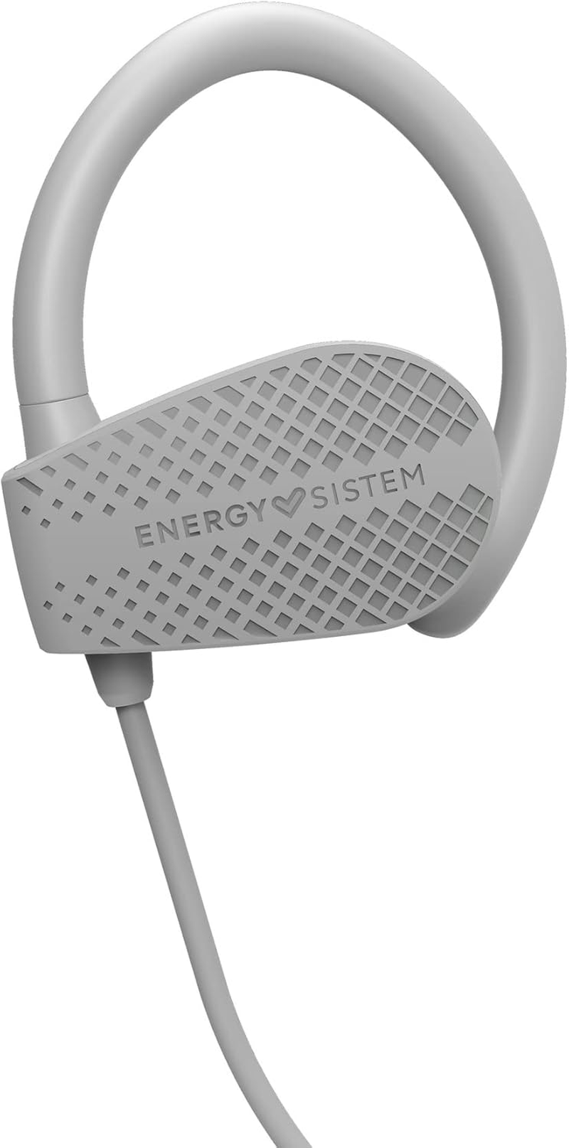 Energy Sistem Earphones Bluetooth Sport 1+ Grey In-Ear Earphones Sports Headphones (Bluetooth 5.1, Voice Control, Secure Fit Mounting System, Sweatproof), Grey image number 3