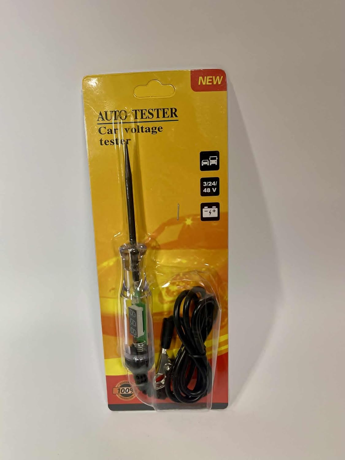 Low Voltage Circuit Tester Probe Pen &ndash; 3V-48V Automotive Electrical Diagnostic Tool