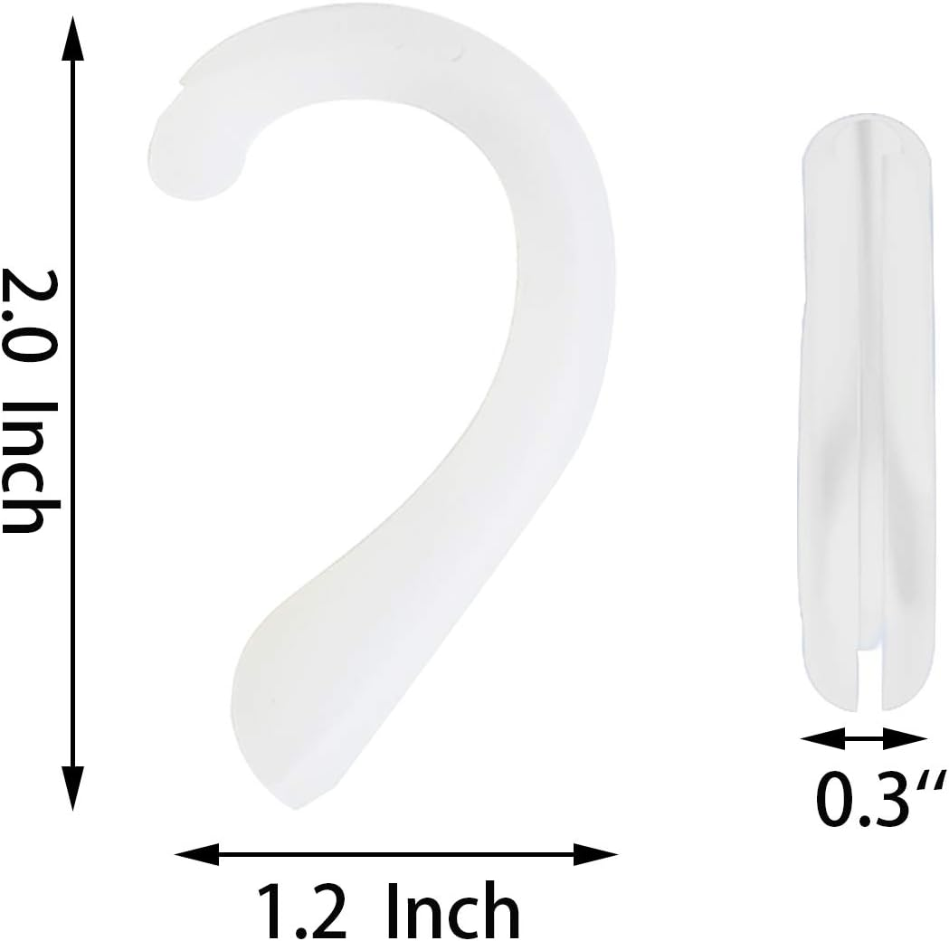 Ear Protectors for Mask, OKAICEN Mask Ear Protectors Anti-Slip Silicone Soft Earloop Relieve Ear Discomfort Silicone Earmuffs (Transparent,6 Pairs) - Blue image number 7