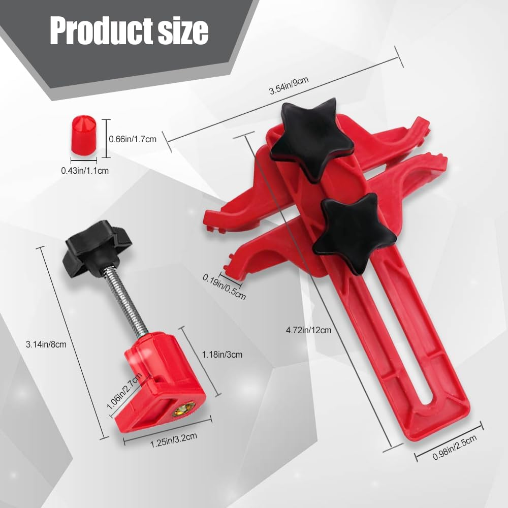 Kutyun Cam Lock Tool Set, Universal Dual Cam Clamp Camshaft Locking Tool Kit, Sprocket Gear Locking Tool Kit, Car Dual Camshaft Clamp, Car Main Cam Timing Sprocket Gear Locking Tool Set for Most Cars image number 3