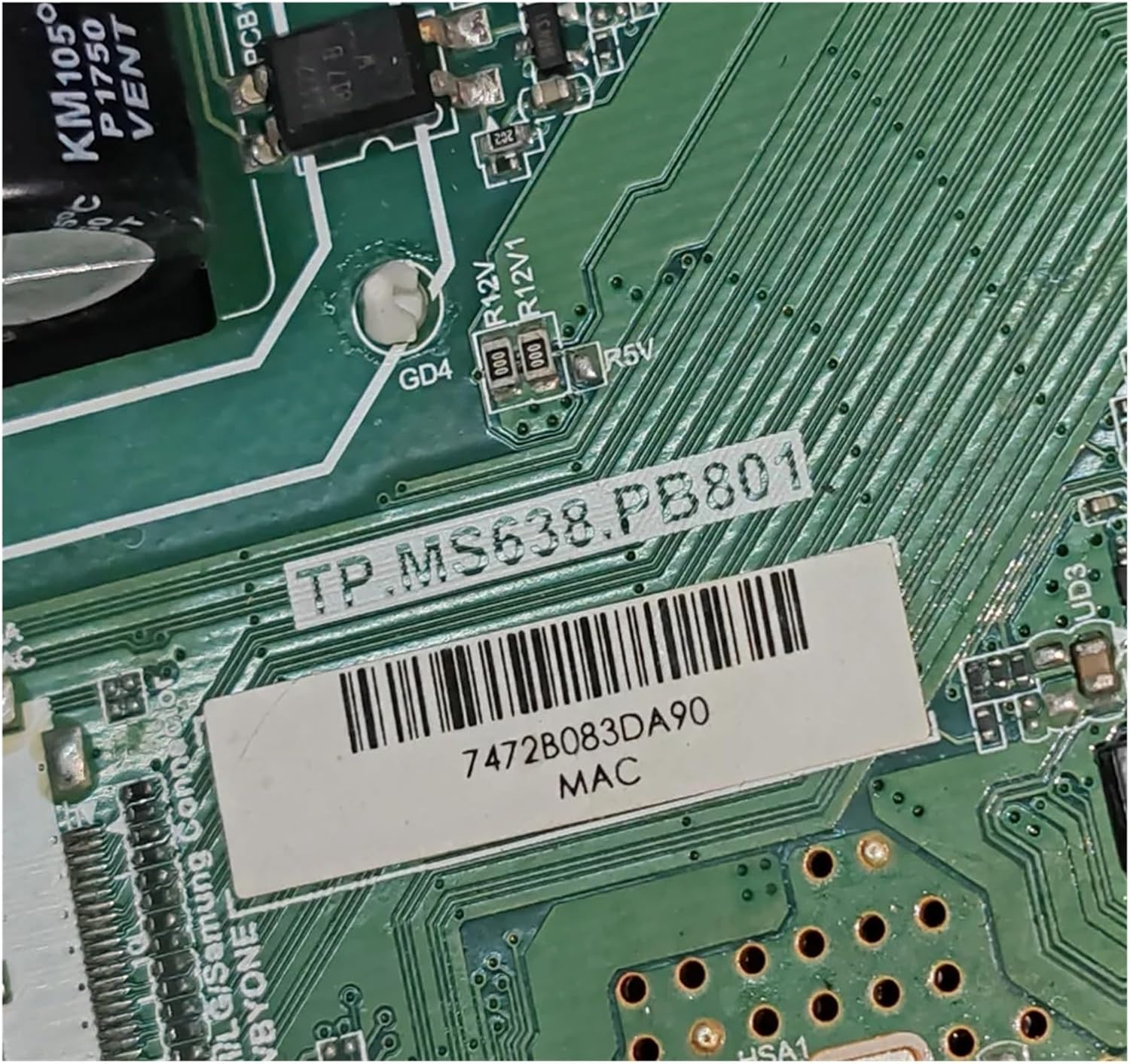 TP.MS638.PB801 Three in One TV Motherboard Tested Well for PT320AT01 45-100V 600Ma 75W or 65Wtv(65W 560Ma) - 75W 600Ma image number 1