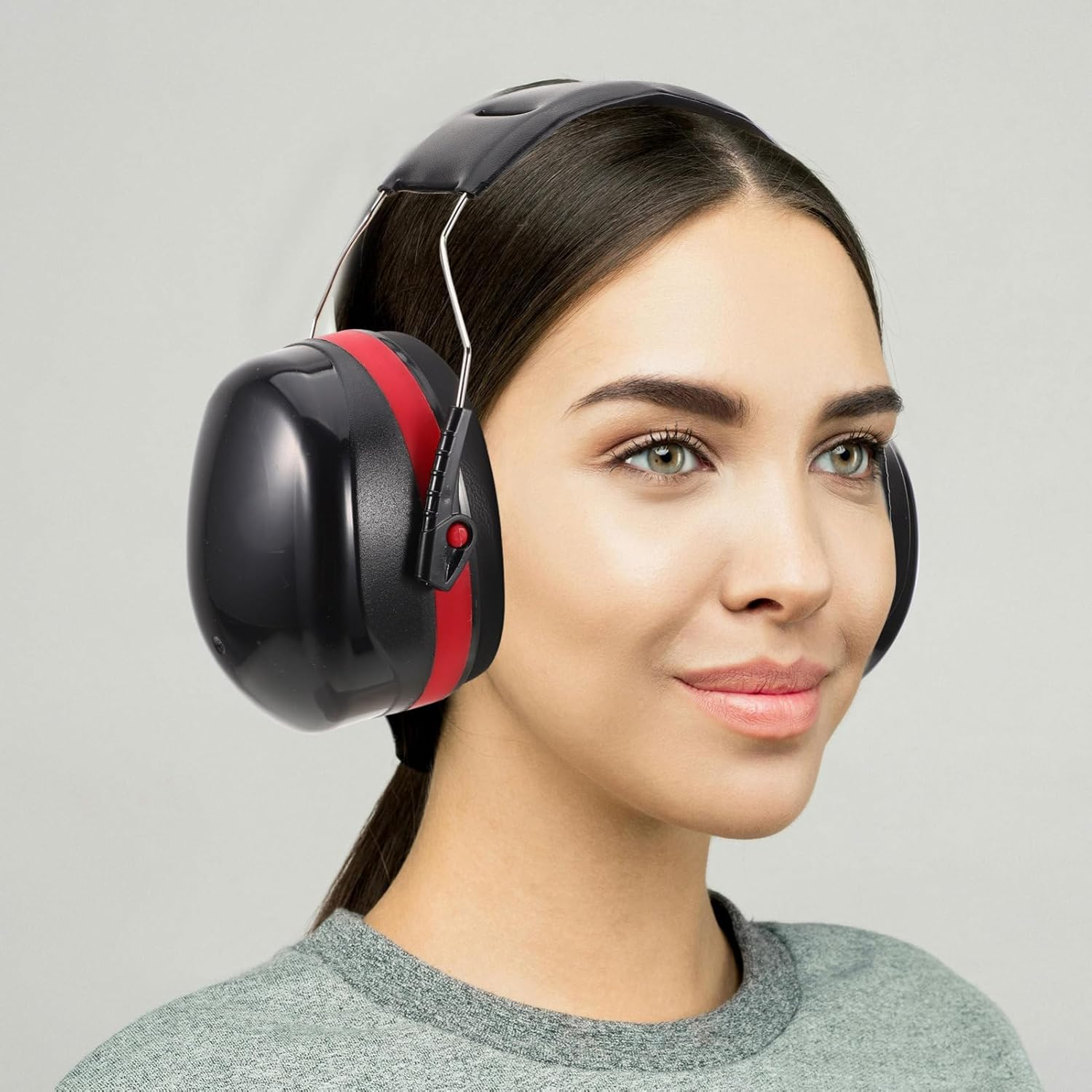 Toyvian Sound Insulation Headset Over-Ear Headphone for Drummers Lightweight Breathable Ear Protection for Construction Hunting Study and Travel image number 4