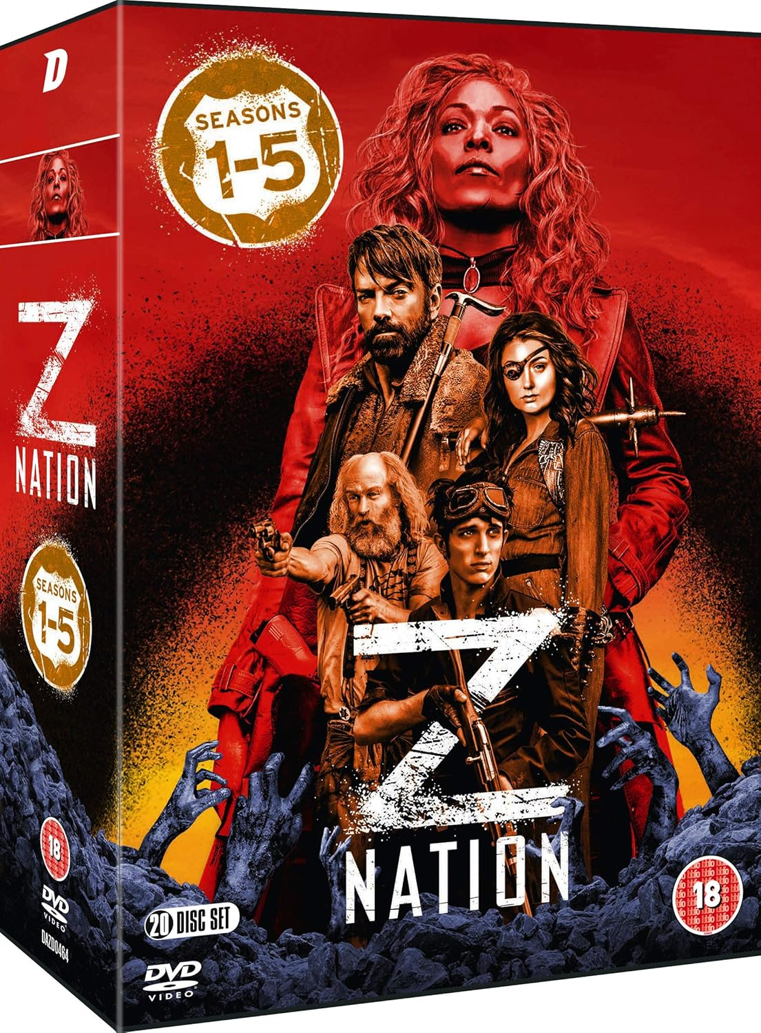 Z Nation: Season 1-2-3-4-5 Box Set [DVD] image number 1