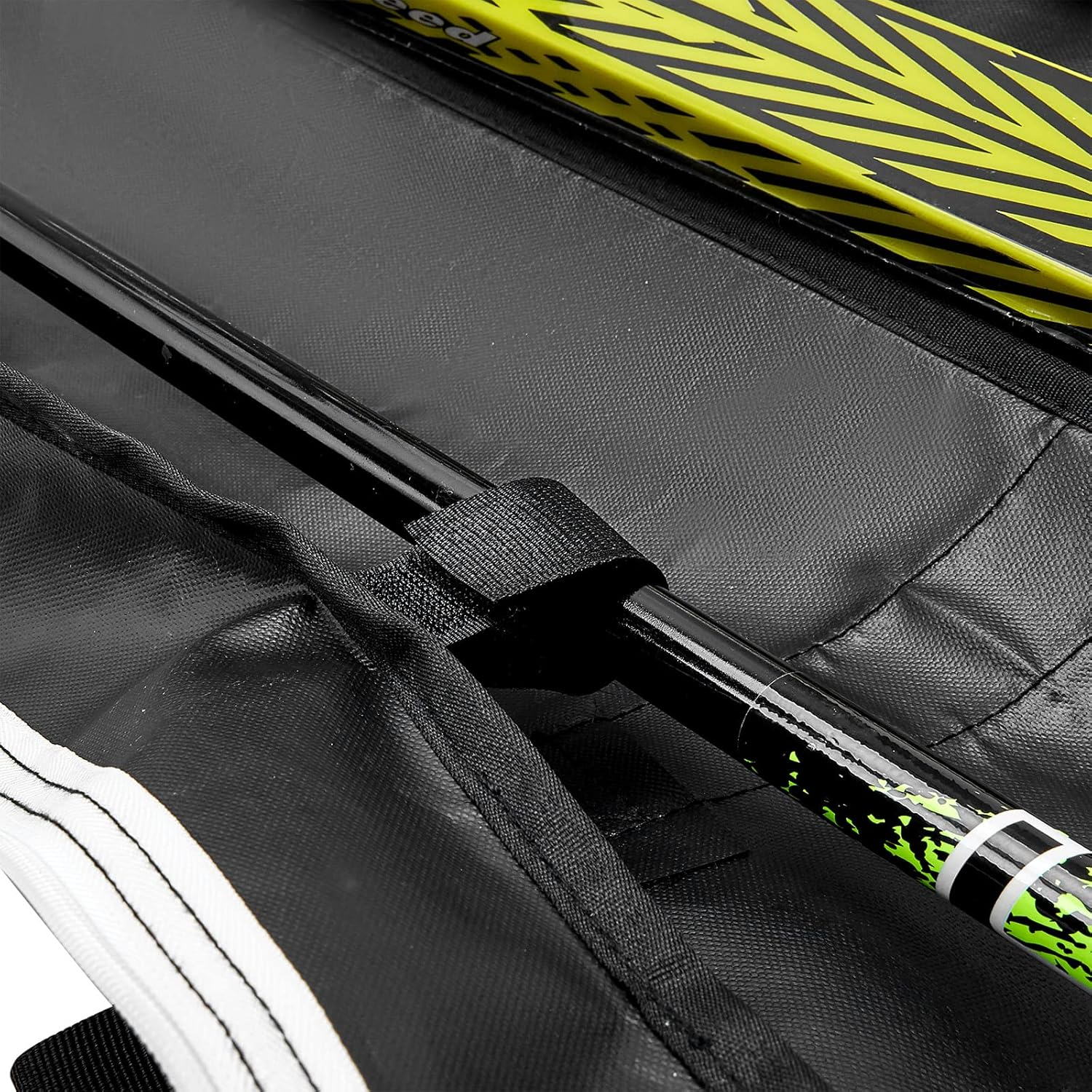 Ski Bag, Single Ski Bag for Travel 600D Polyester Water-Resistant with Adjustable Shoulder Strap for Snow Gear, Poles and Accessories