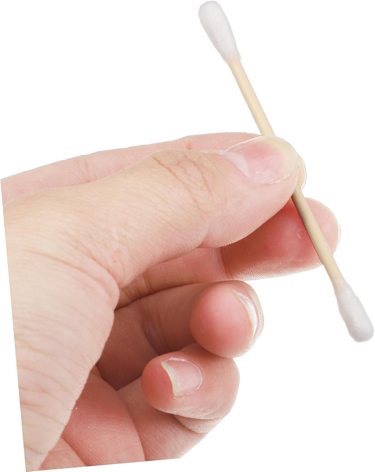 Gatuida 100Pcs Cotton Swabs Cotton Tips for Ear Cleaning Makeup and Cleaning Electronics image number 3