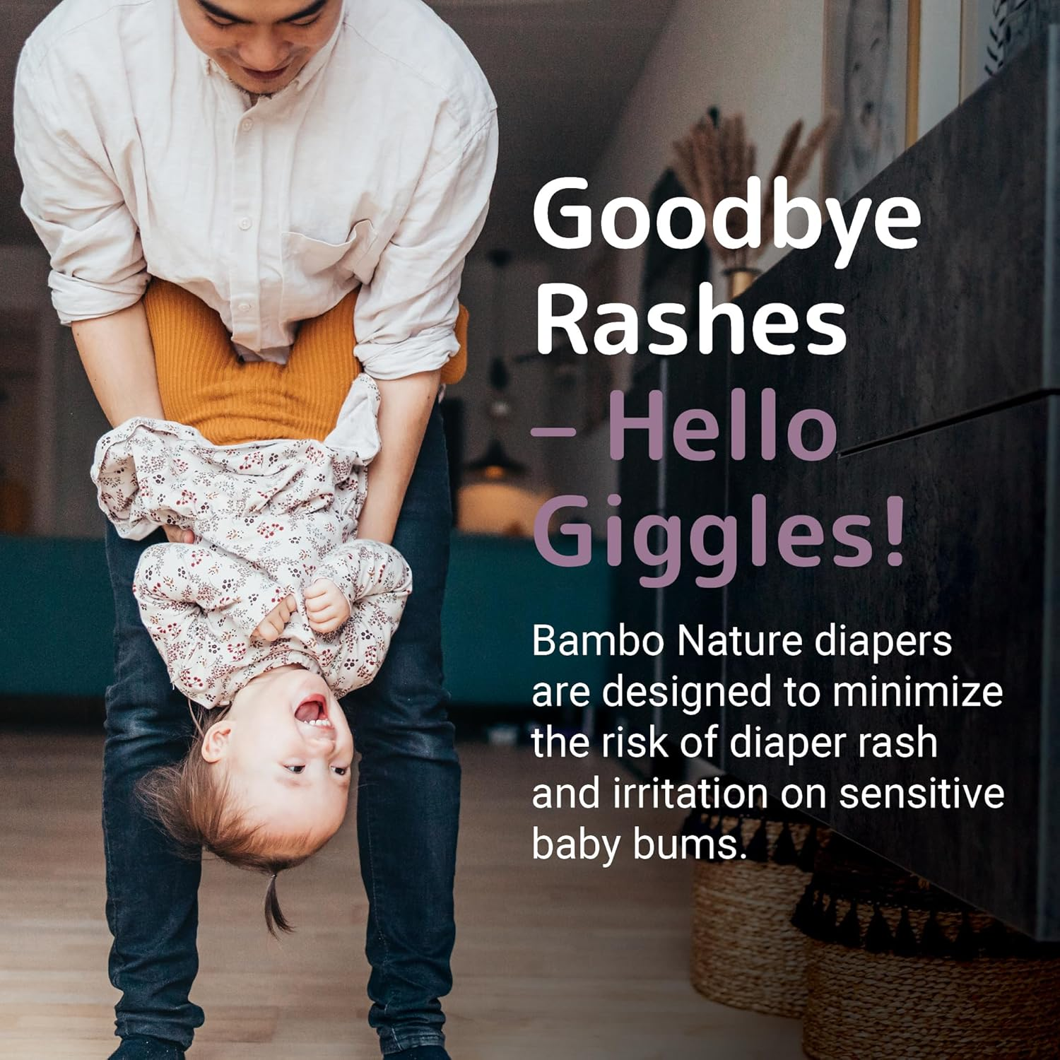 Bambo Nature Premium Eco-Friendly Baby Diapers, Size 6 (35+ Lbs), 24 Count image number 3