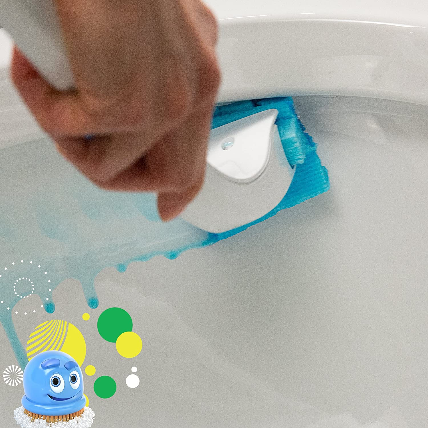 Scrubbing Bubbles Fresh Brush Toilet Cleaning System, Flushable Refill, 20 Ct image number 6