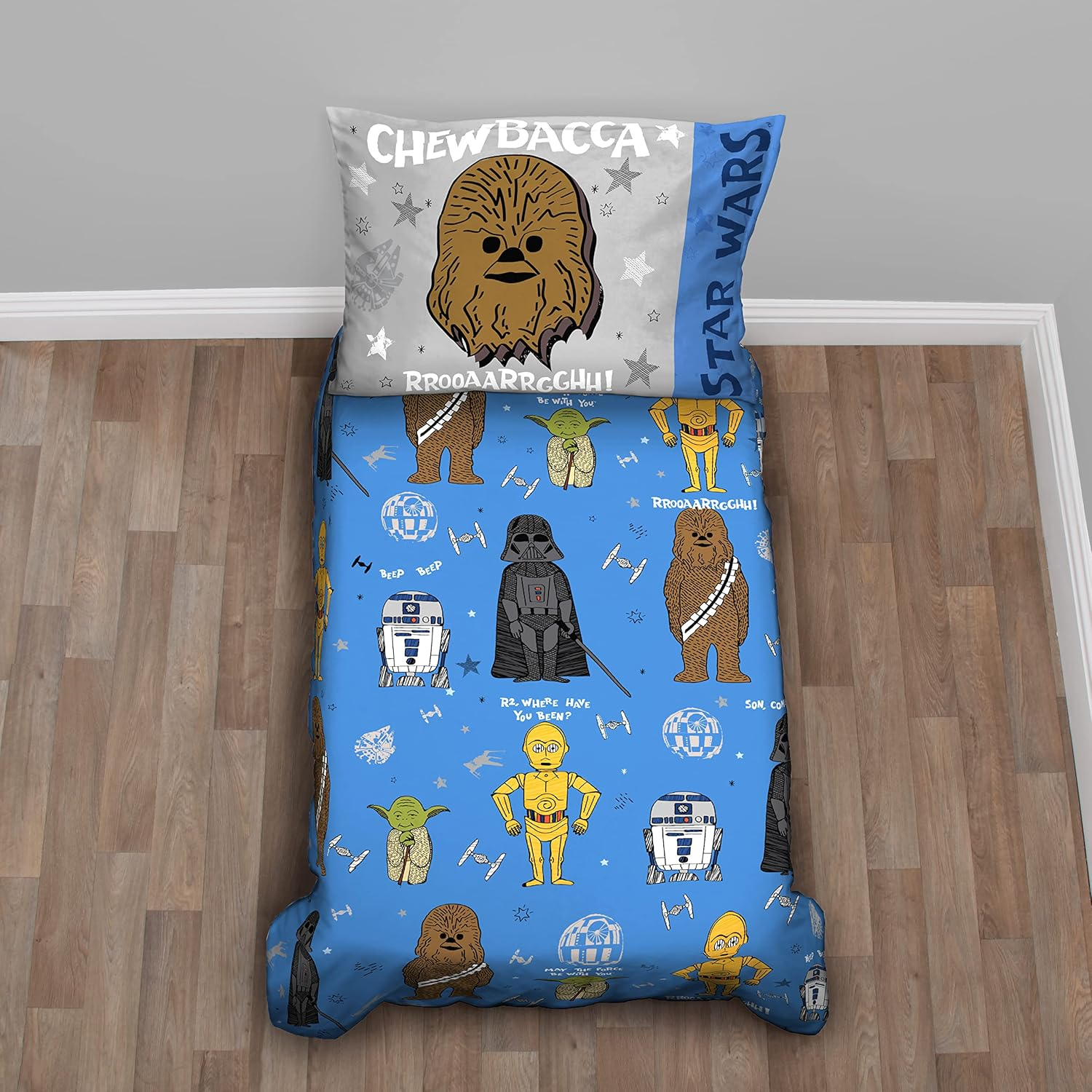Disney Star Wars New Again 4Pc Toddler Bedding Set