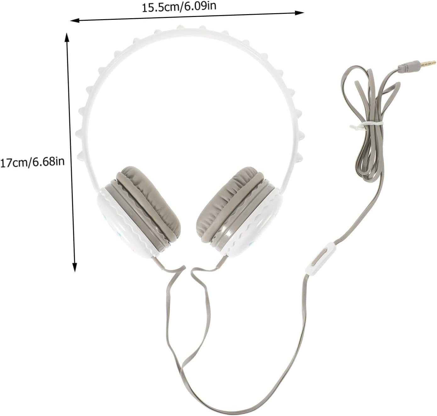 SHOWERORO Wired Cartoon Headphones for Boys over Ear Student Headset with Stable Audio Transmission Comfortable Lightweight Material Stylish Music Accessory for Teens image number 5