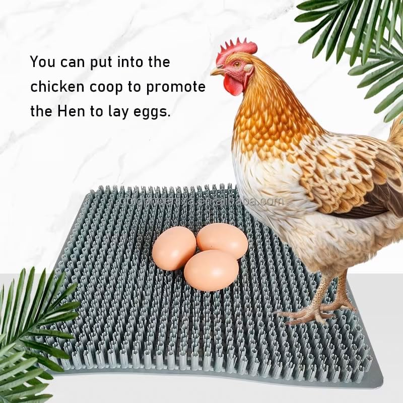 Wooden Fake Eggs-4Piece for Laying Hens in Chicken Coop image number 1