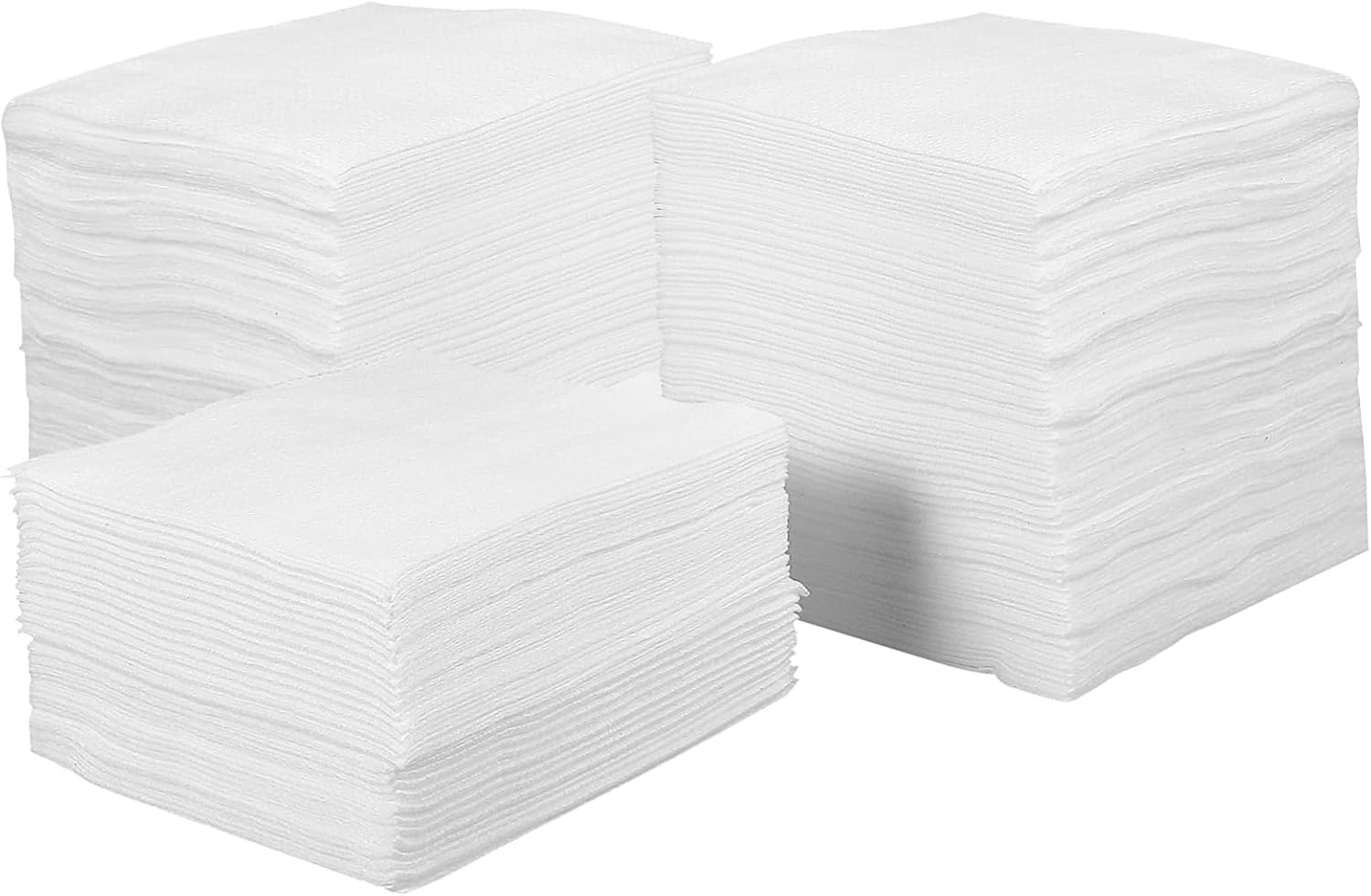 Mobestech Makeup Remover Pads and Face Cleaner Pads, 400Pcs Non-Woven Fabric 10X10Cm Disposable Cosmetic Cleansing Tool for Sensitive Skin, Daily Facial Makeup Removal image number 6