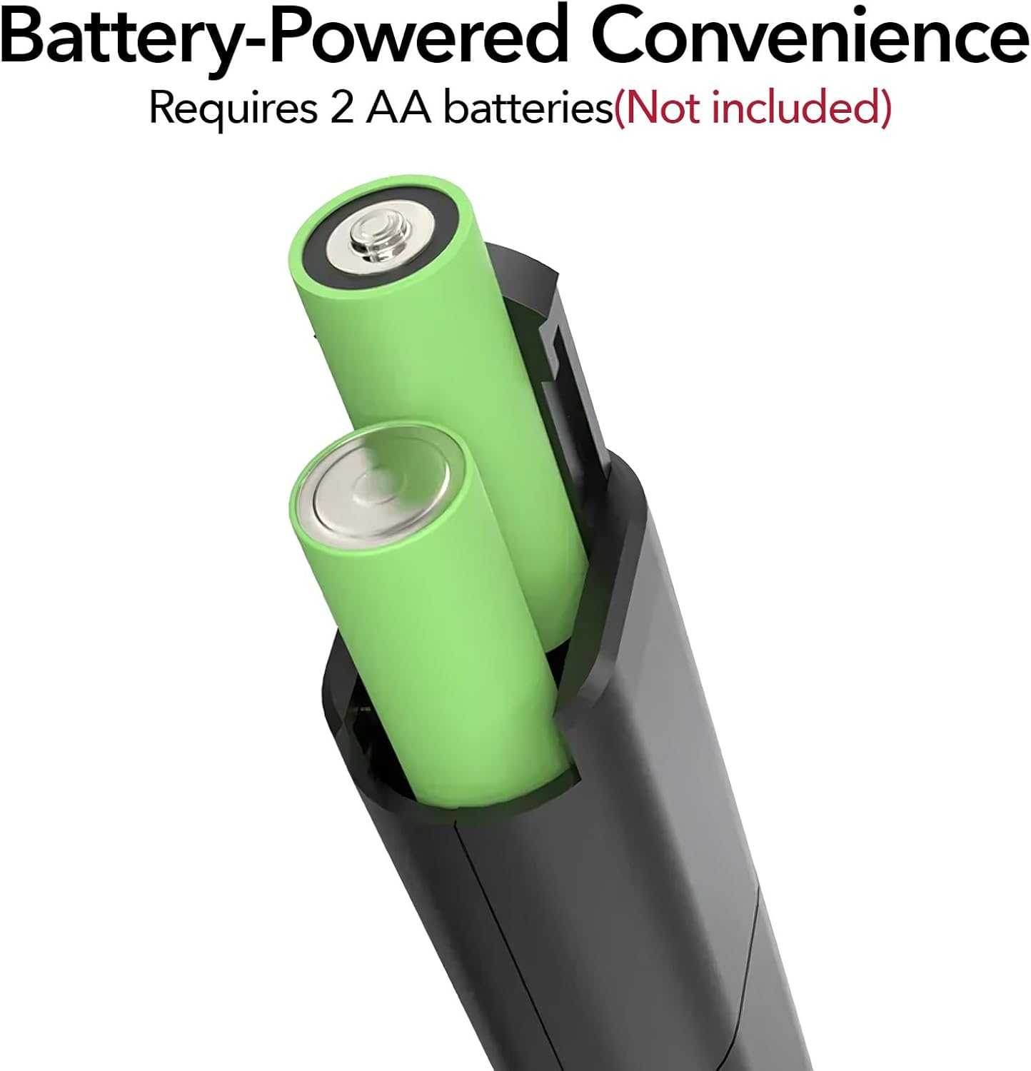 YARRAMATE Milk Frother Handheld, Fast Battery Operated Electric Whisk, Hand Held Milk Frother, Coffee Frother Maker for Lattes, Cappuccino, Matcha, Hot Chocolate (Black)