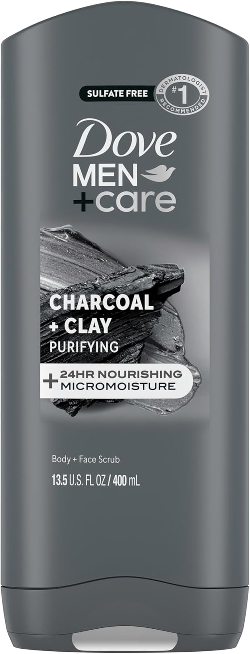 Dove Men+Care Elements Body Wash Charcoal and Clay 13.5 Ounce