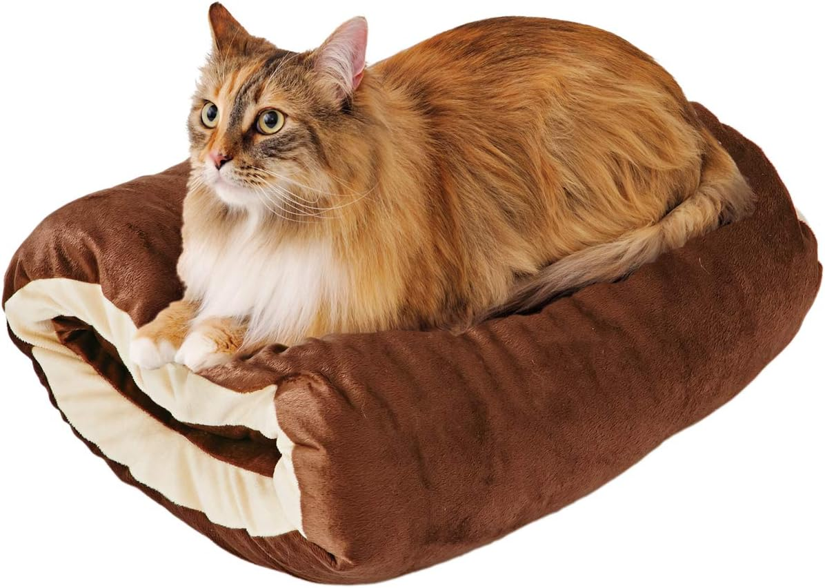 Petio Necoco Cat Warm Snuggle Cave Bed image number 3