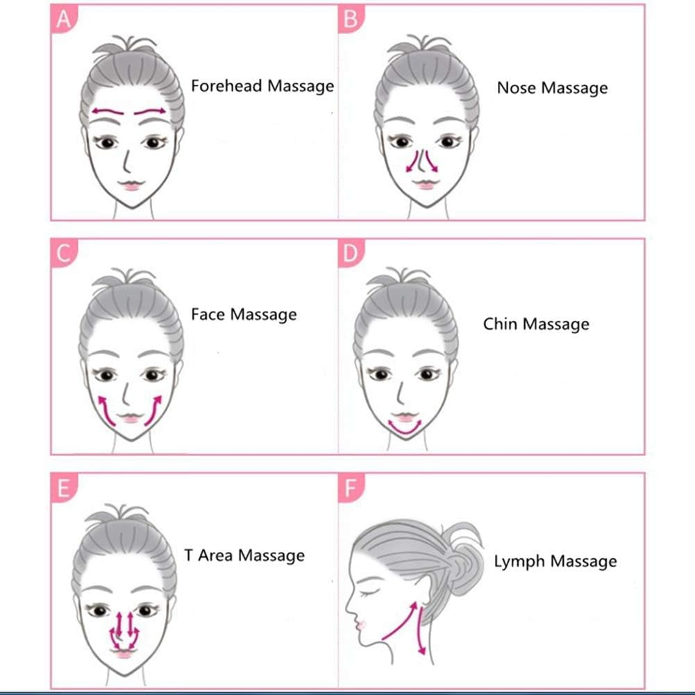 Gua Sha Facial Tool with Comb Edge - Rose Quartz Scraping Massage Board for SPA Acupuncture Therapy (Heart Shape) image number 1