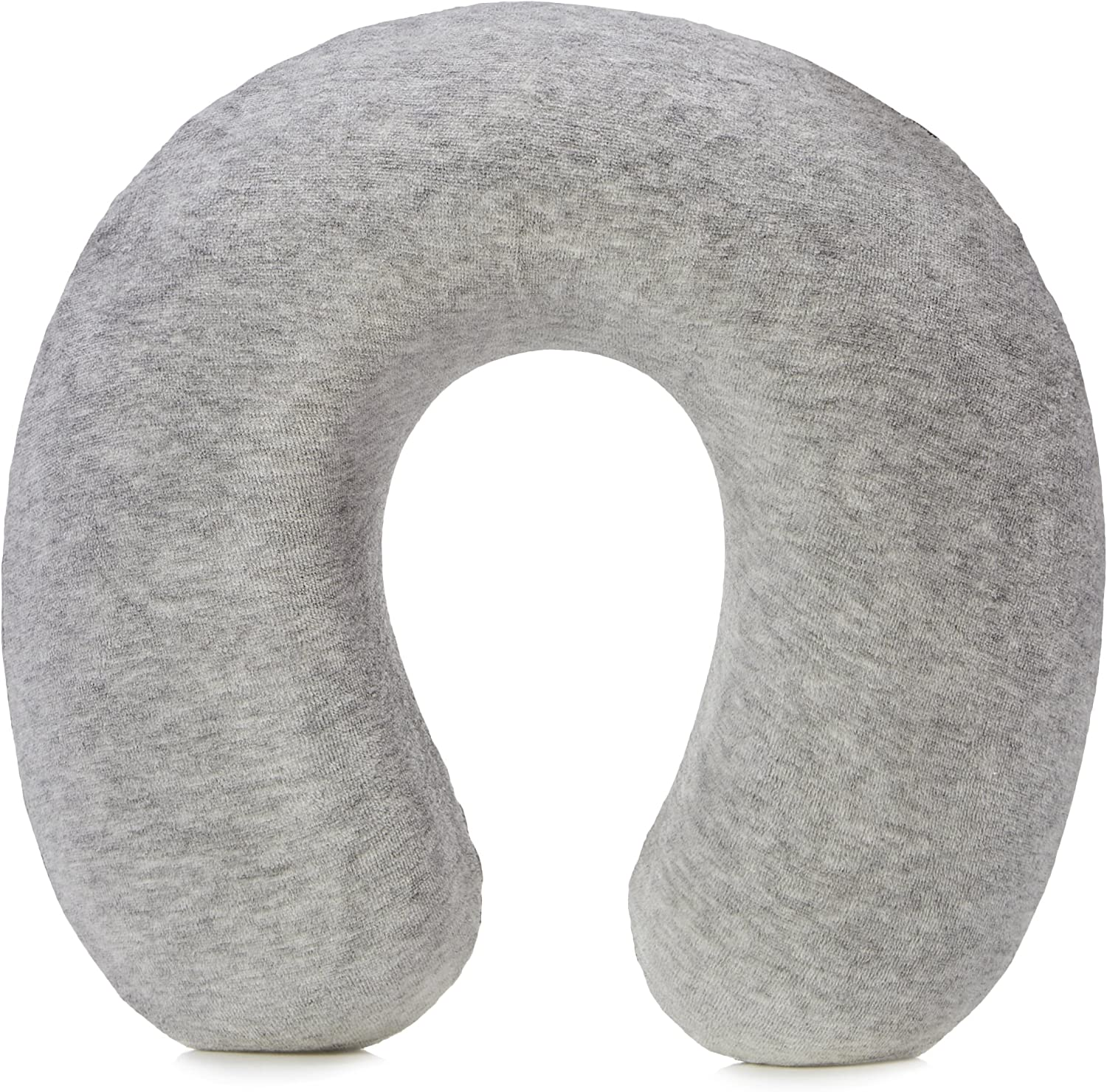 Amazon Basics Memory Foam Semicircular Neck Travel Pillow - Black