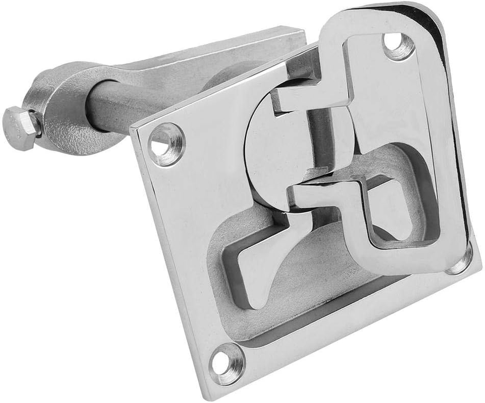 Tbest Hatch Latch Marine,Marine Boat Floor Lock,Stainless Steel Flush Mount, Boat Compatible image number 6
