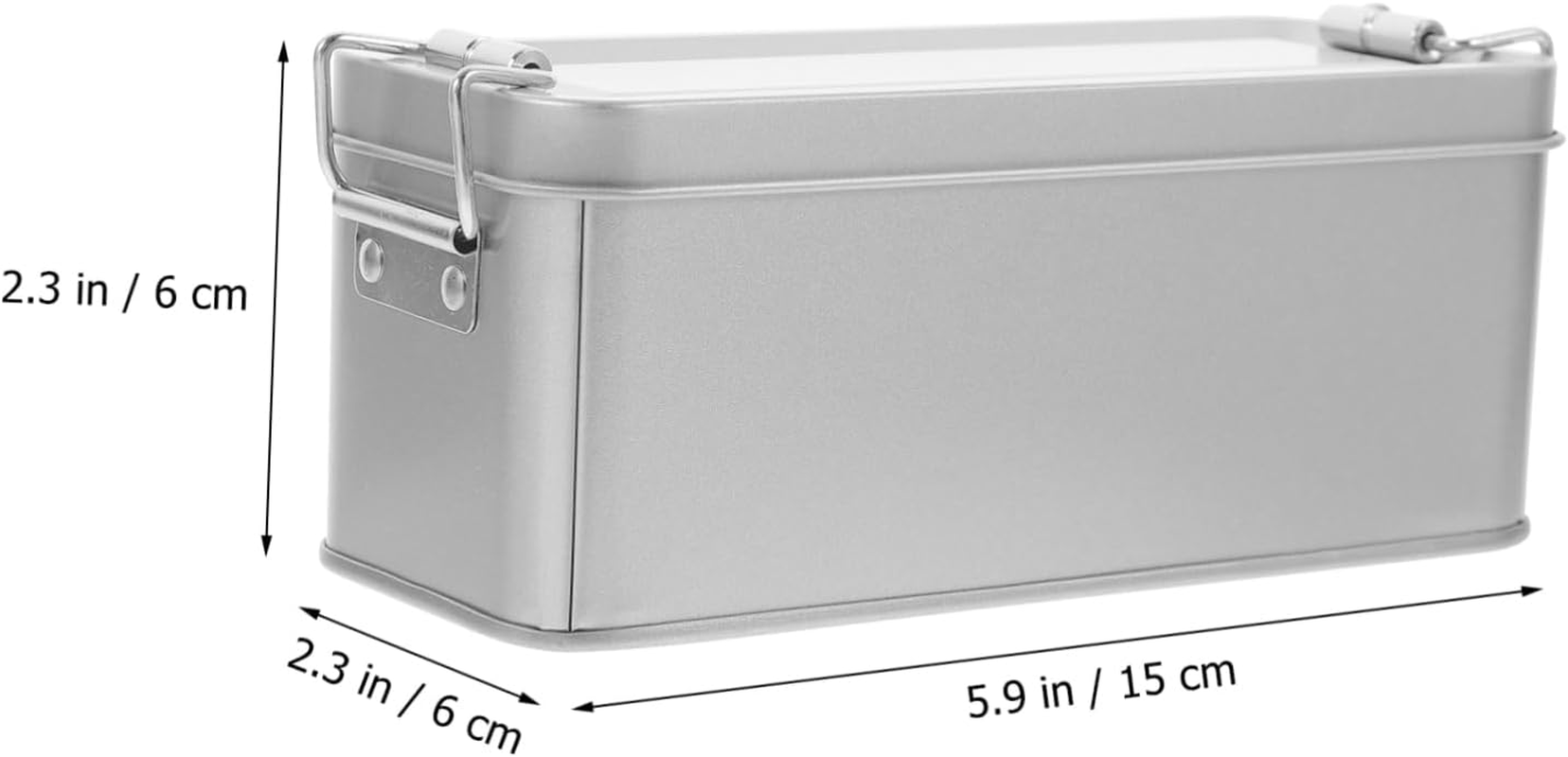 Mikinona Tinplate Candy Box with Lid Metal Tins for Cookies Decorative Storage Boxes Home Decor image number 6