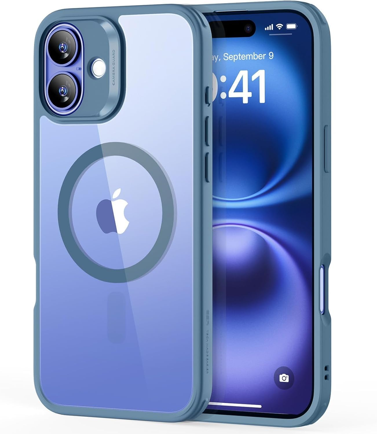 ESR for Iphone 16 Pro Max Case (4 in 1) Set, Translucent Matte Case with Screen Protector, Compatible with Magsafe, Military-Grade Protection, Classic Series, Clear