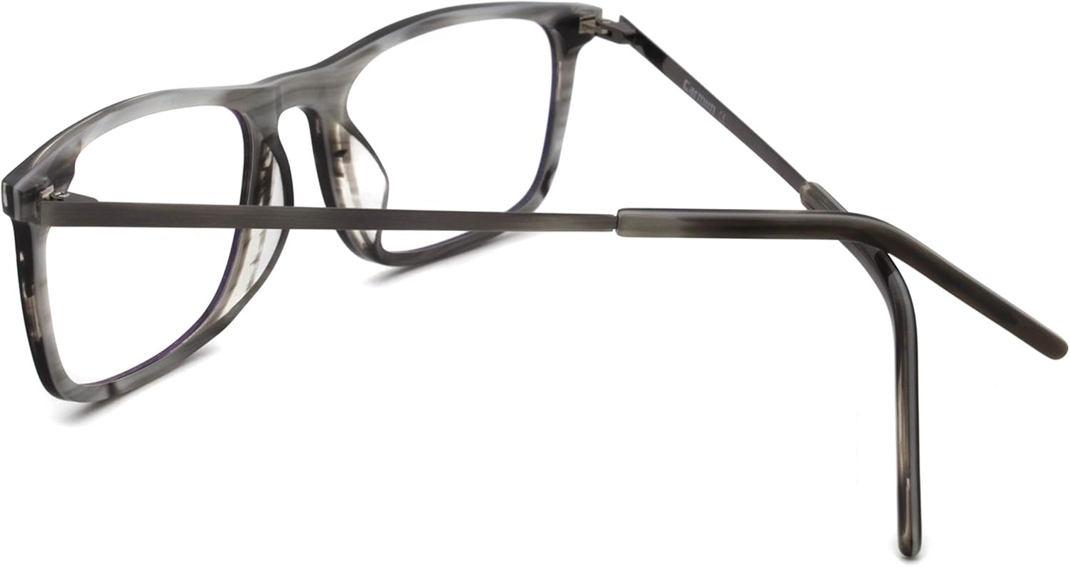Eyeglasses Frames for Men 54 Vintage Designer Glasses Men Women Non  Rectangle Frames image number 5
