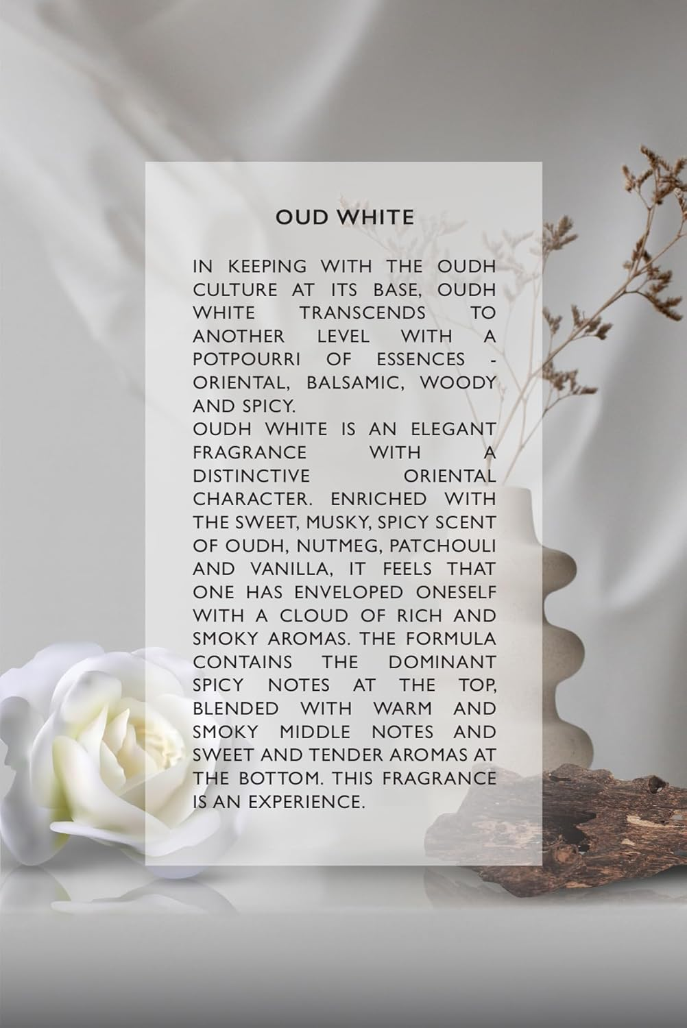 House of Perfumes Men'S Oud White Eau De Parfum Spray, 100 Ml image number 3