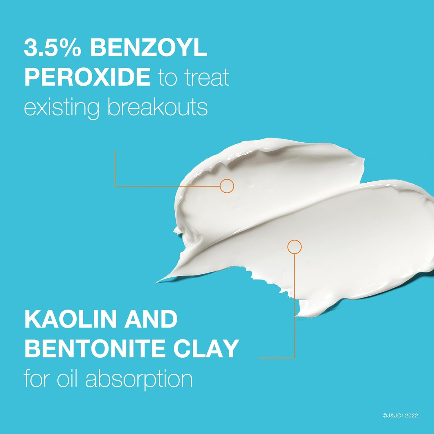 Neutrogena Clear Pore 2 in 1 Facial Cleanser/Face Mask with Kaolin & Bentonite Clay & 3.5% Benzoyl Peroxide Acne Treatment Medication, Daily Face Wash & Shine Control Clay Mask, 4.2 Fl. Oz, 3 Pack image number 4