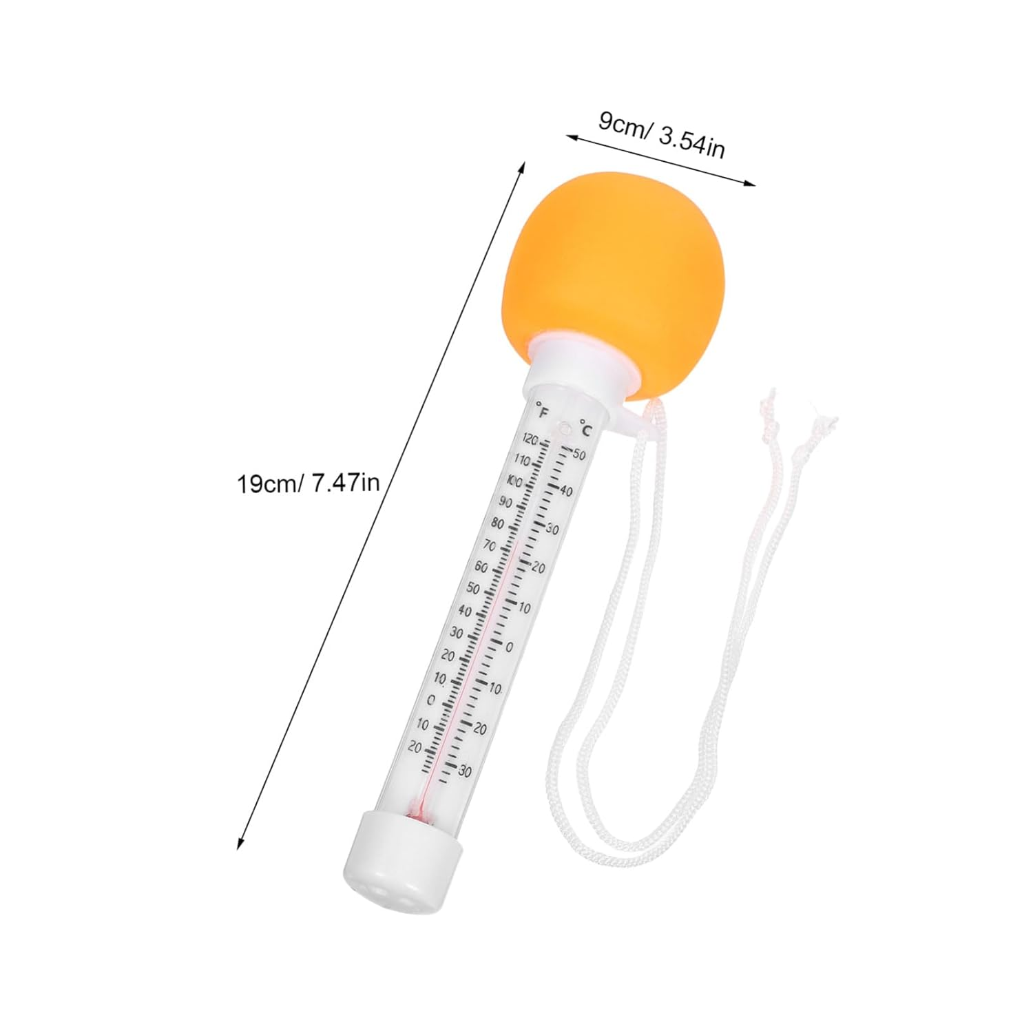 Gadpiparty Floating Cartoon Hot Tub Thermometer for Pool Temperature Gauge Accurate Bath Water Monitor Hot Tub Accessory image number 2