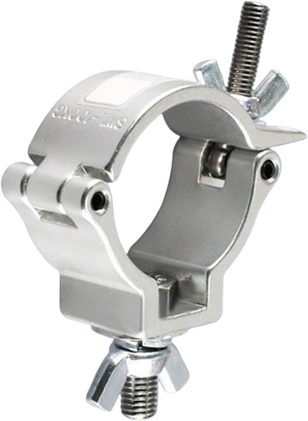 Magideal Heavy Duty Stage Lights Clamps, 220 Lb Aluminum Alloy Clamps, Fits 48-51Mm for DJ Lighting, Black