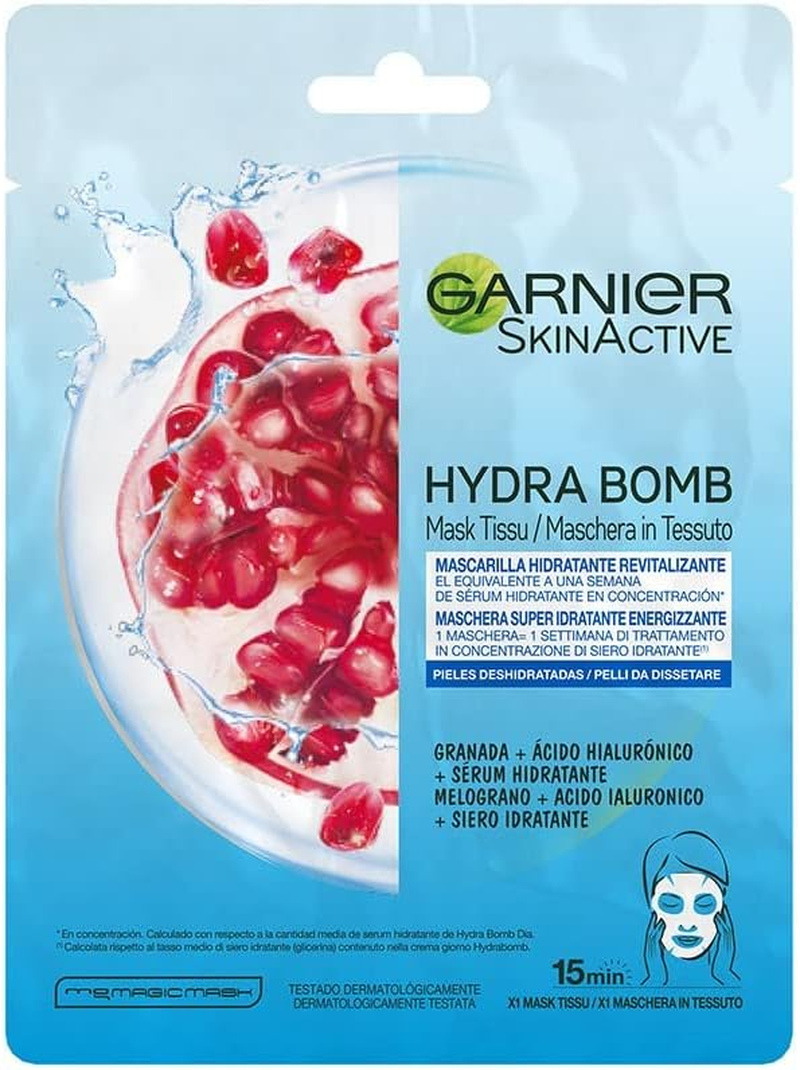 Garnier Skinactive Hydrabomb Revitalizing Face Mask, 50 Ml