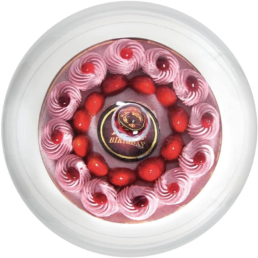 Olympia Glass Cake Stand Dome for Base CS013, 285 X 200 Mm Size image number 3