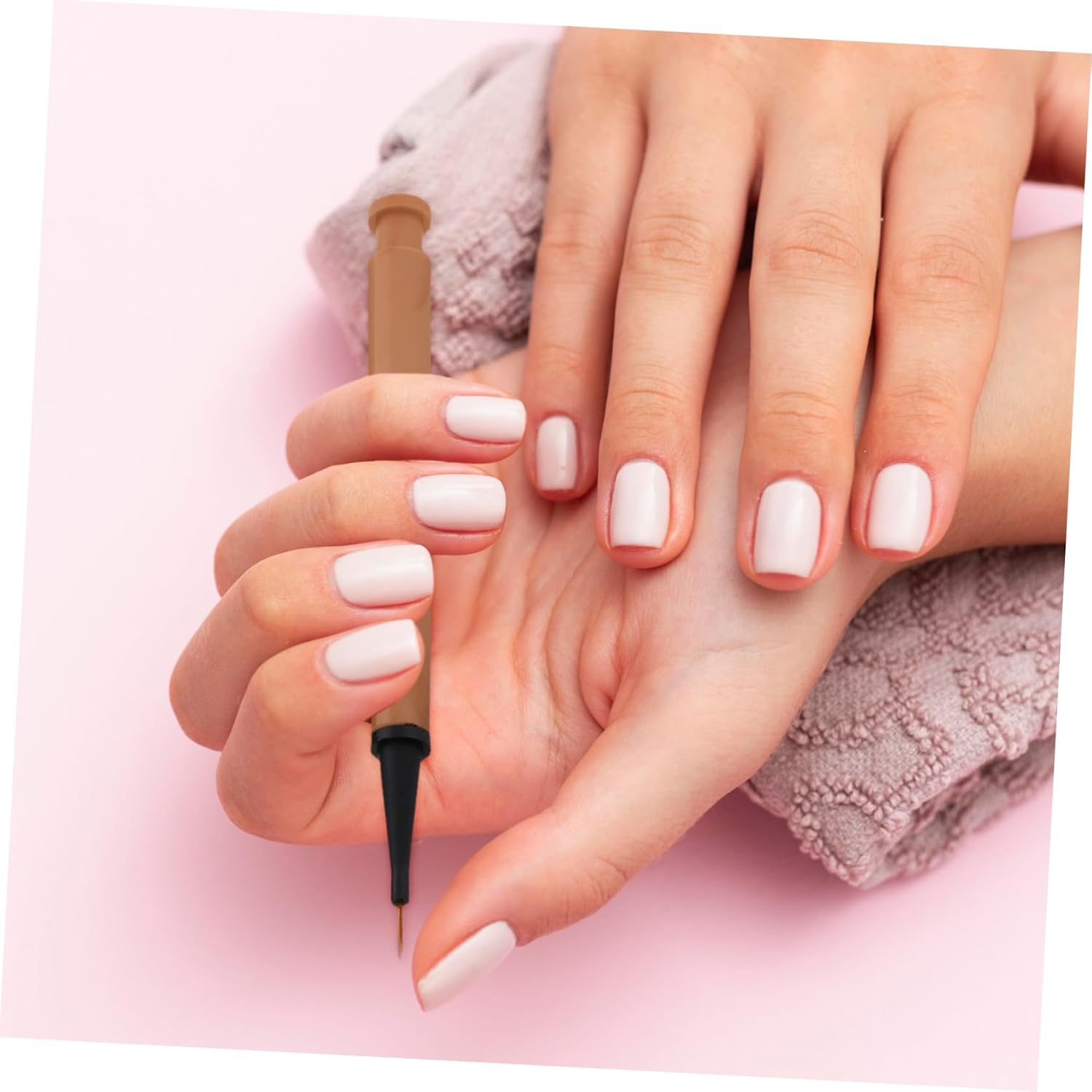 Baluue Nail Design Tools Kit Replaceable Brush Multi-Functional Nail Art Pens for Salons Technicians Easy Swapping for Efficient Manicure Process Stylish Design