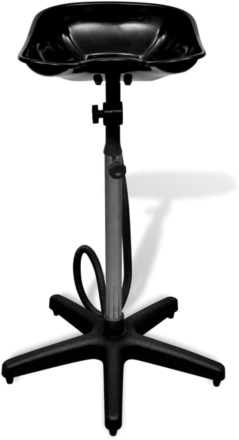 Salon Wash Basin Black Portable Shampoo Station Hair Salon Equipment image number 2