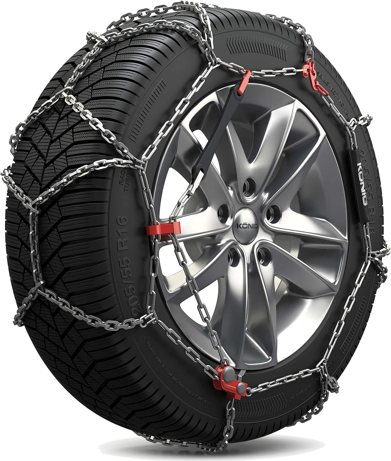 K&Ouml;NIG CB-12 104 Snow Chains, Set of 2 image number 4
